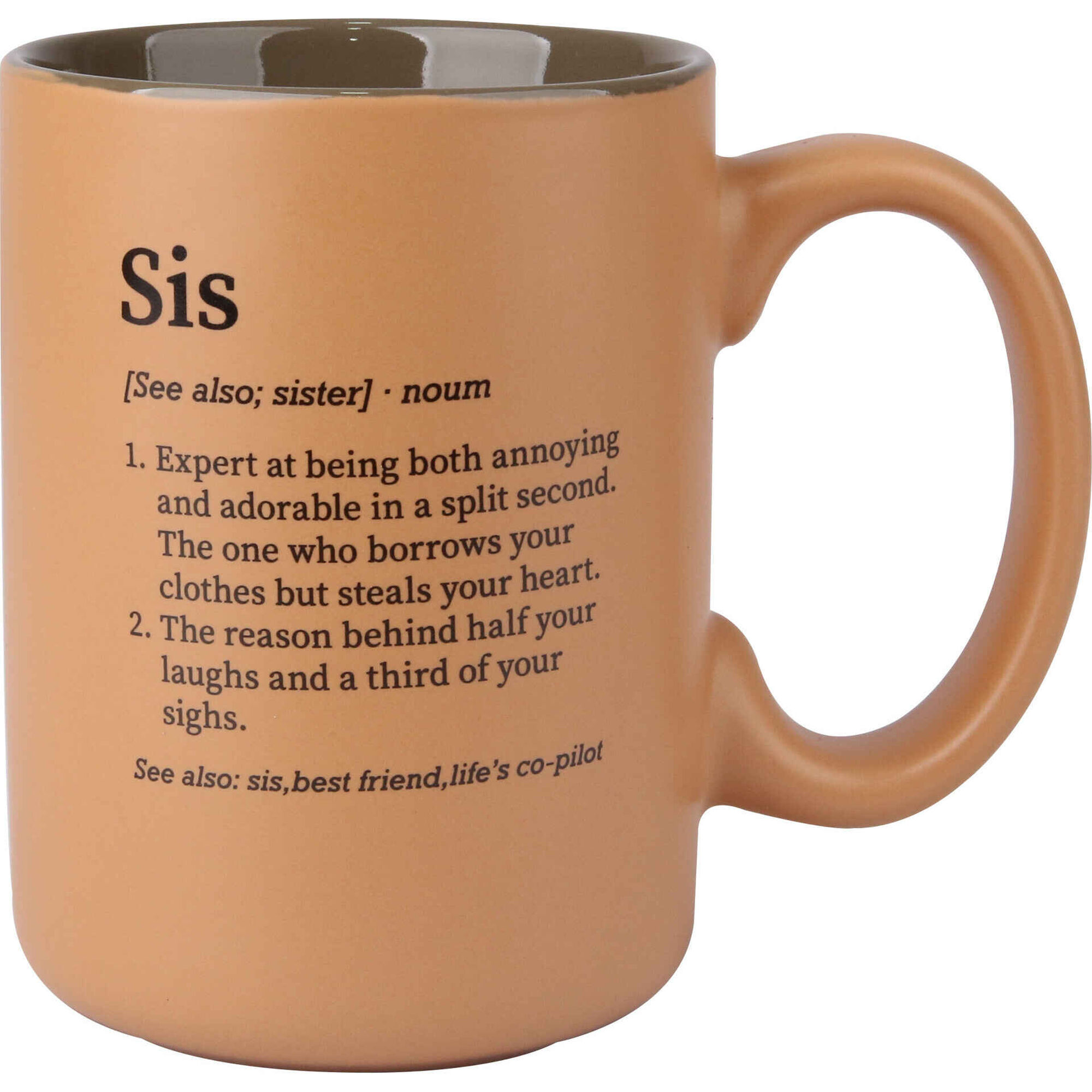 Caneca 500ml Sis Laranja