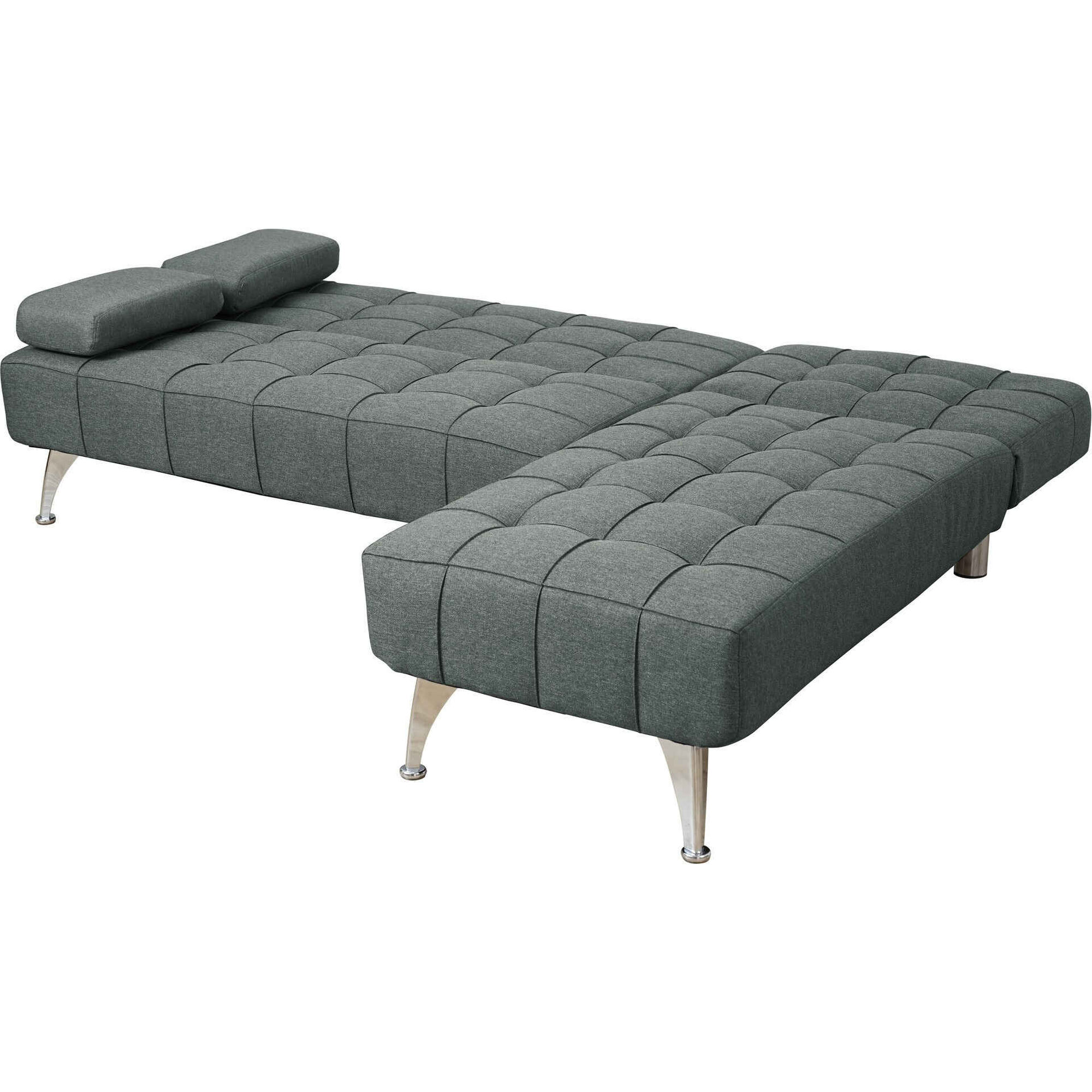 Sofá Cama Cinza Bergen