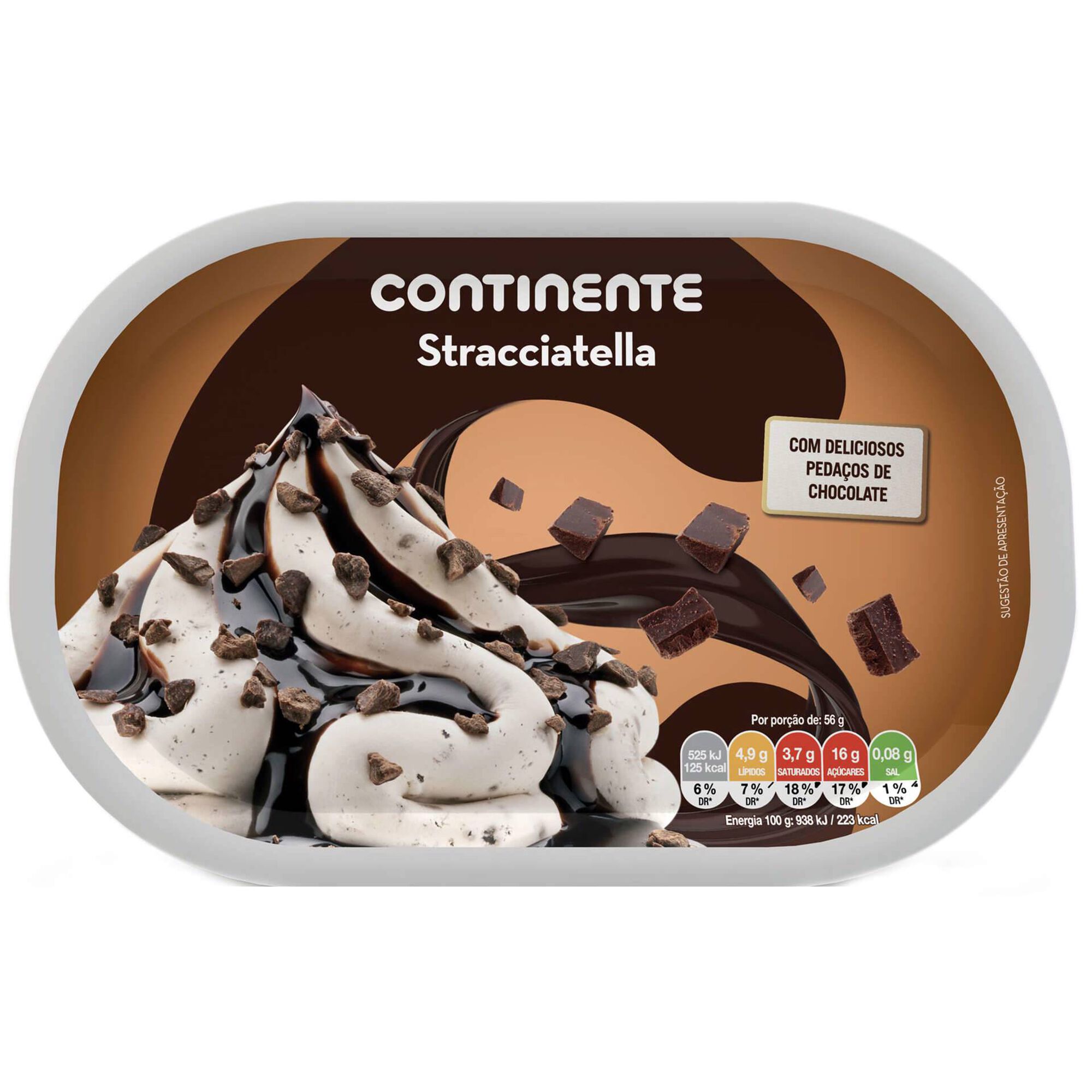 Gelado Stracciatella