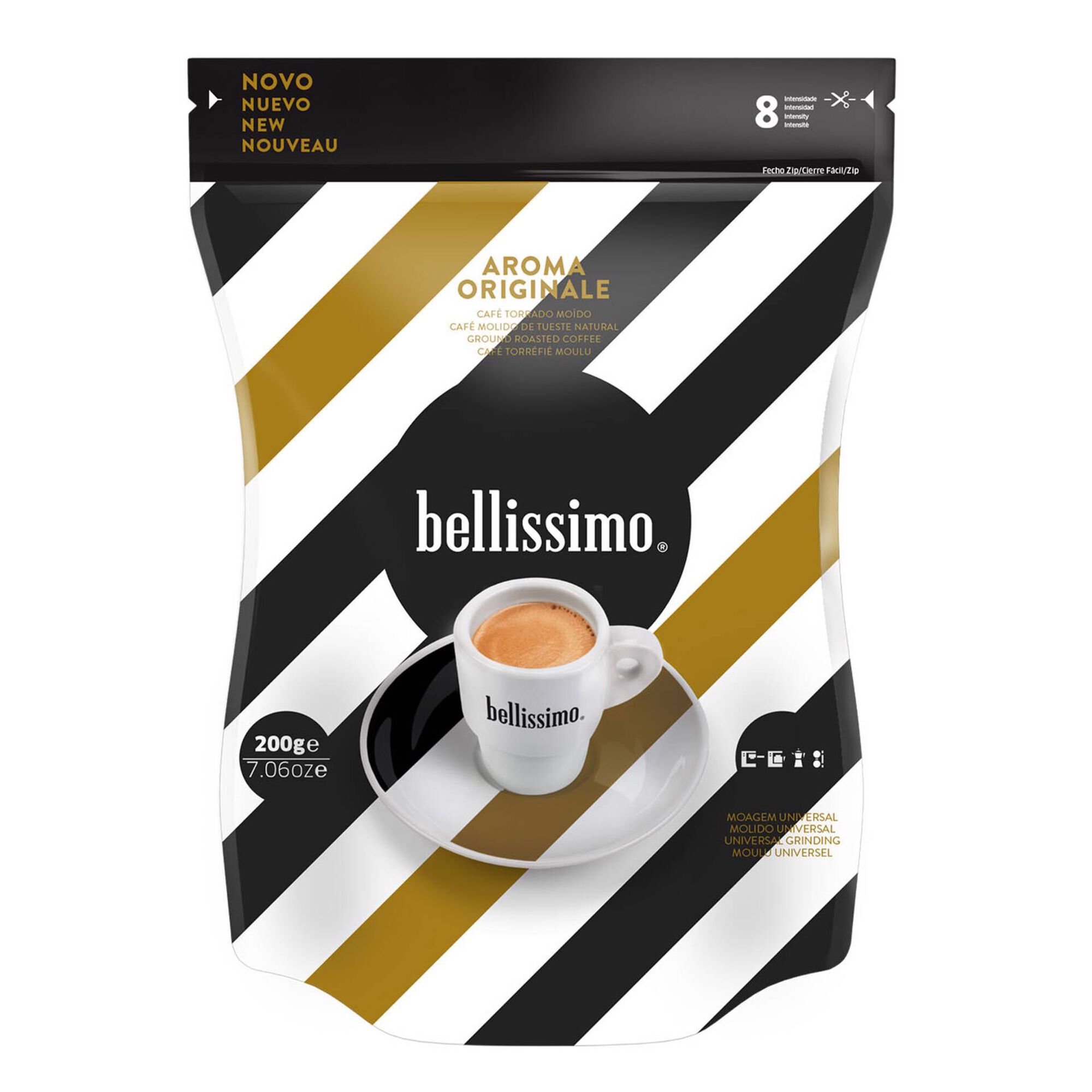 Café Moído Torrado Aroma Originale Int 8