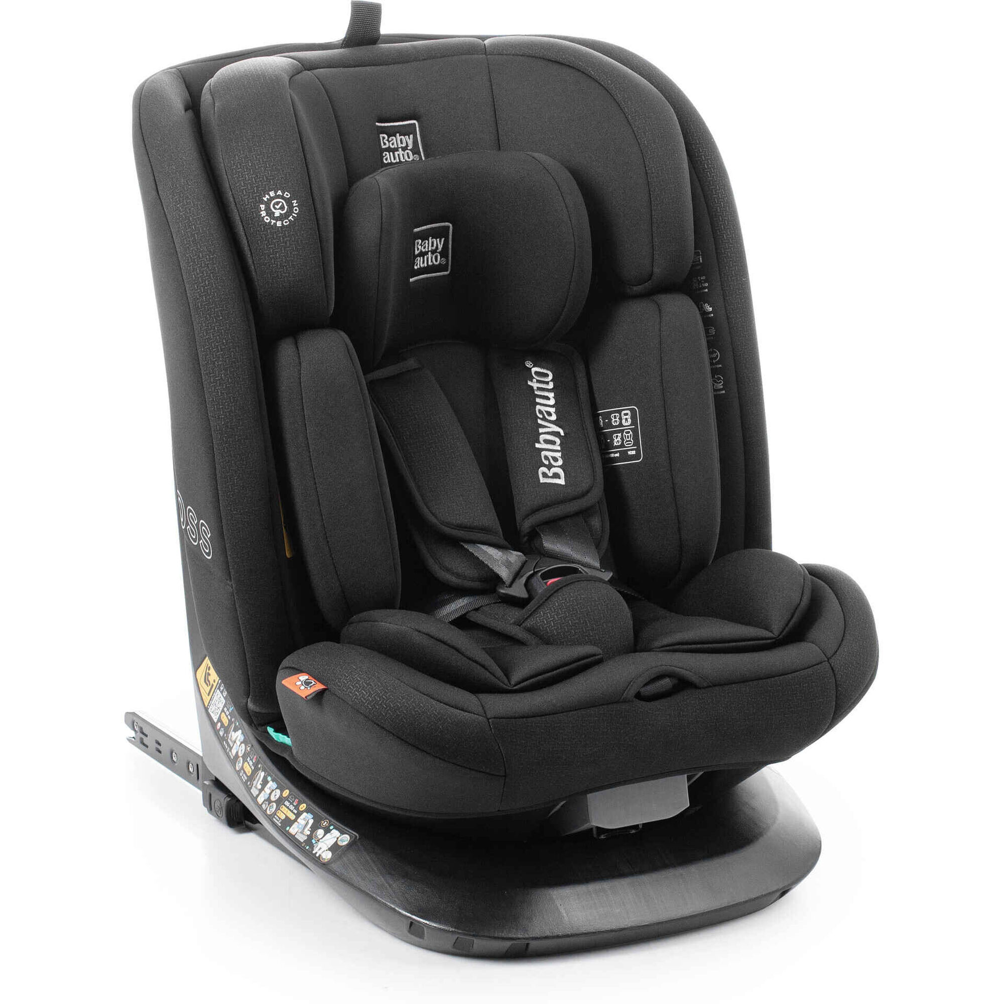 Cadeira Auto I-Size 40-150 Across Preta Babyauto