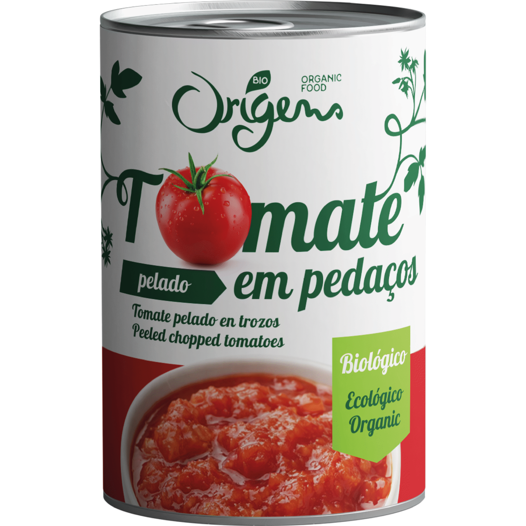 Tomate em Peda&ccedil;os Origens Bio