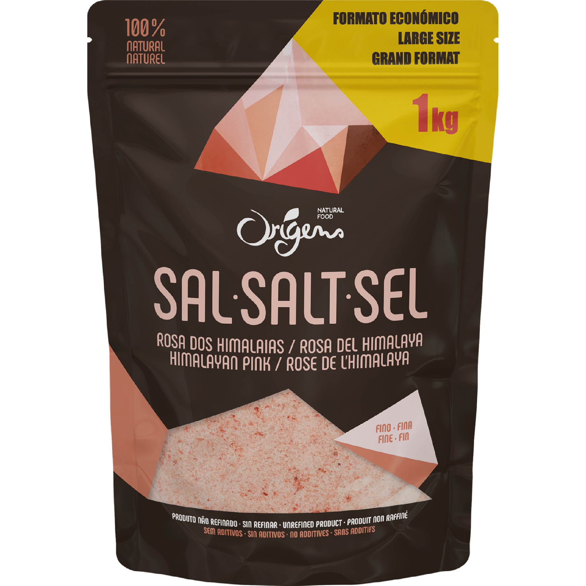 Sal Rosa dos Himalaias Fino