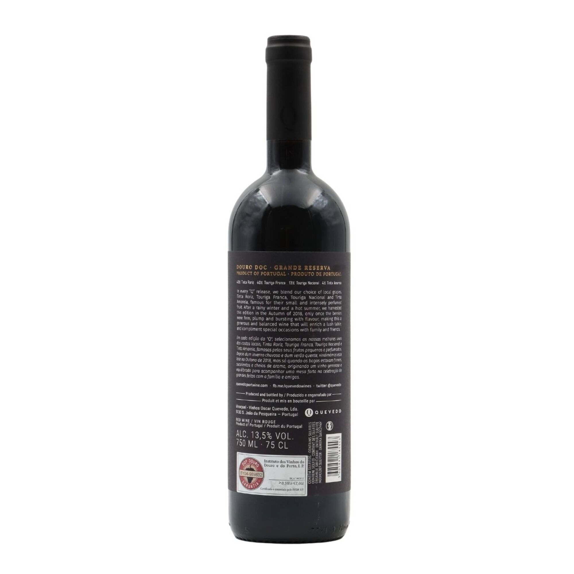 Quevedo Q Grande Reserva Douro Vinho Tinto