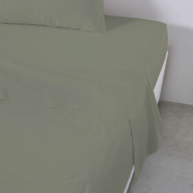 Conjunto Lençóis Algodão 160x270cm Verde