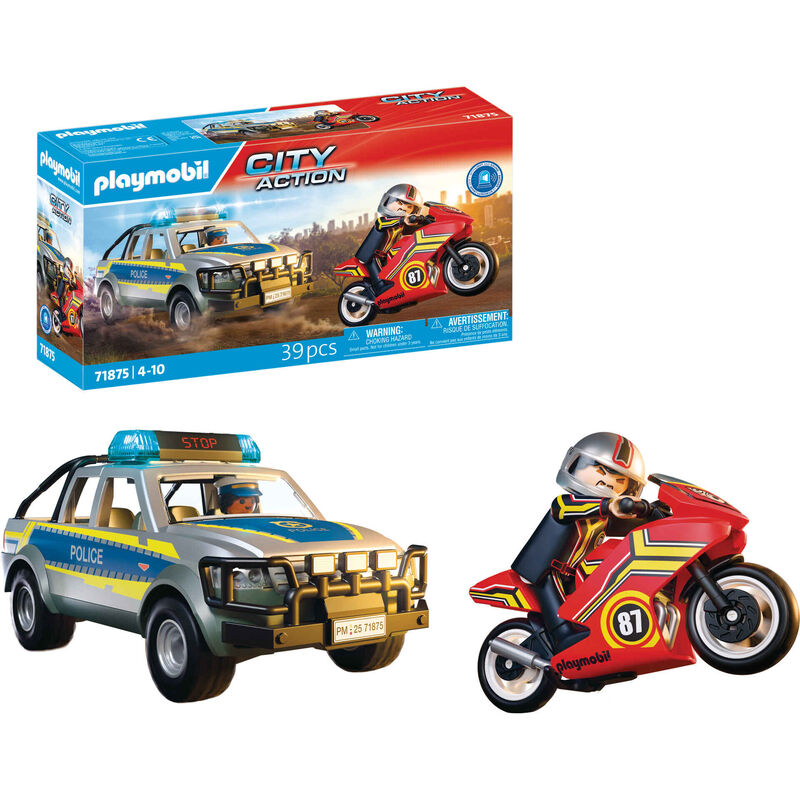 Playmobil - Carrinha Pick Up Perseguição Policial