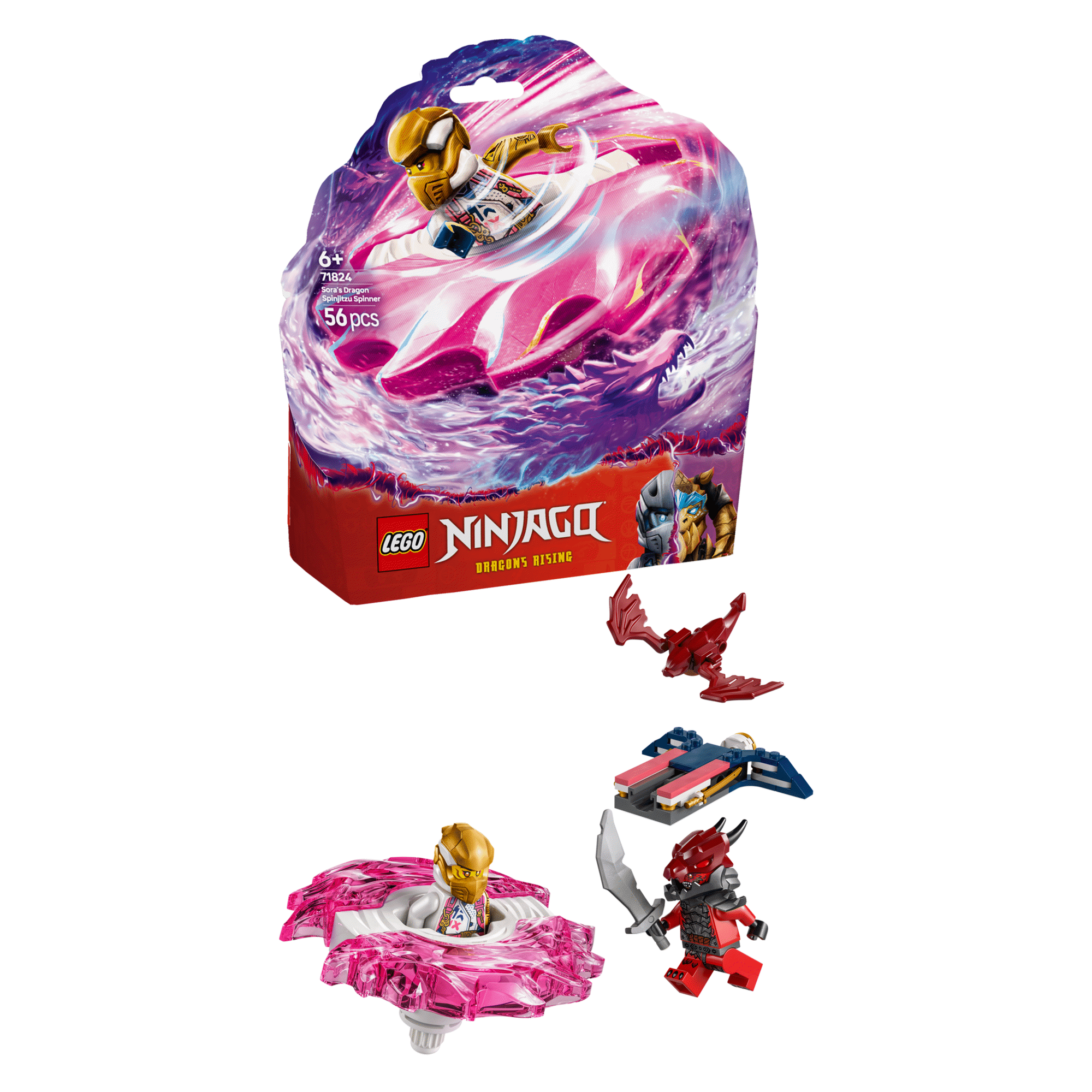 Spinner de Spinjitzu do Dragão da Sora - 71824