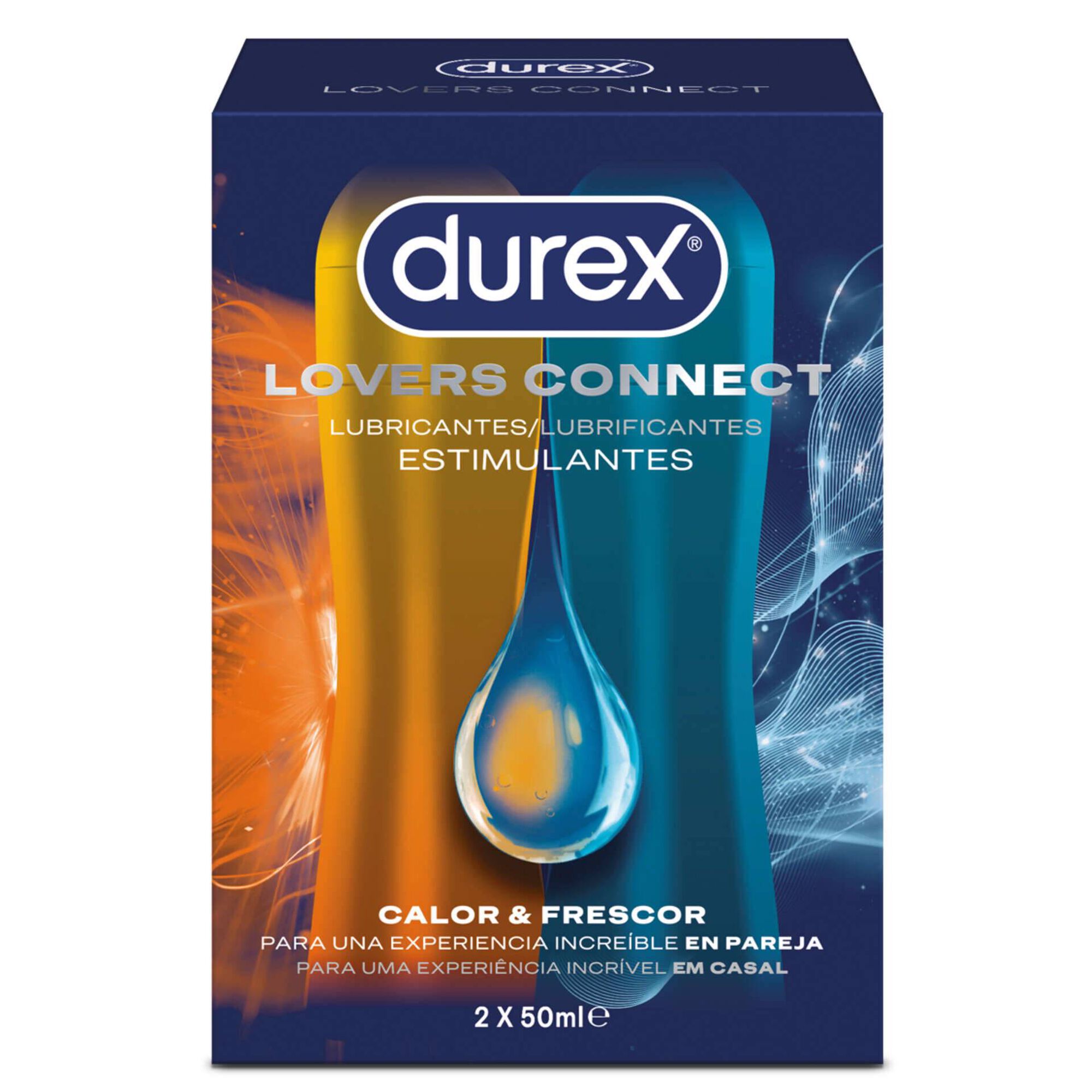 Gel Lubrificante Estimulante Lovers Connect Durex