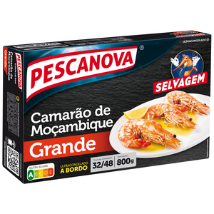 Camarão de Moçambique 32/48 Ultracongelado Pescanova
