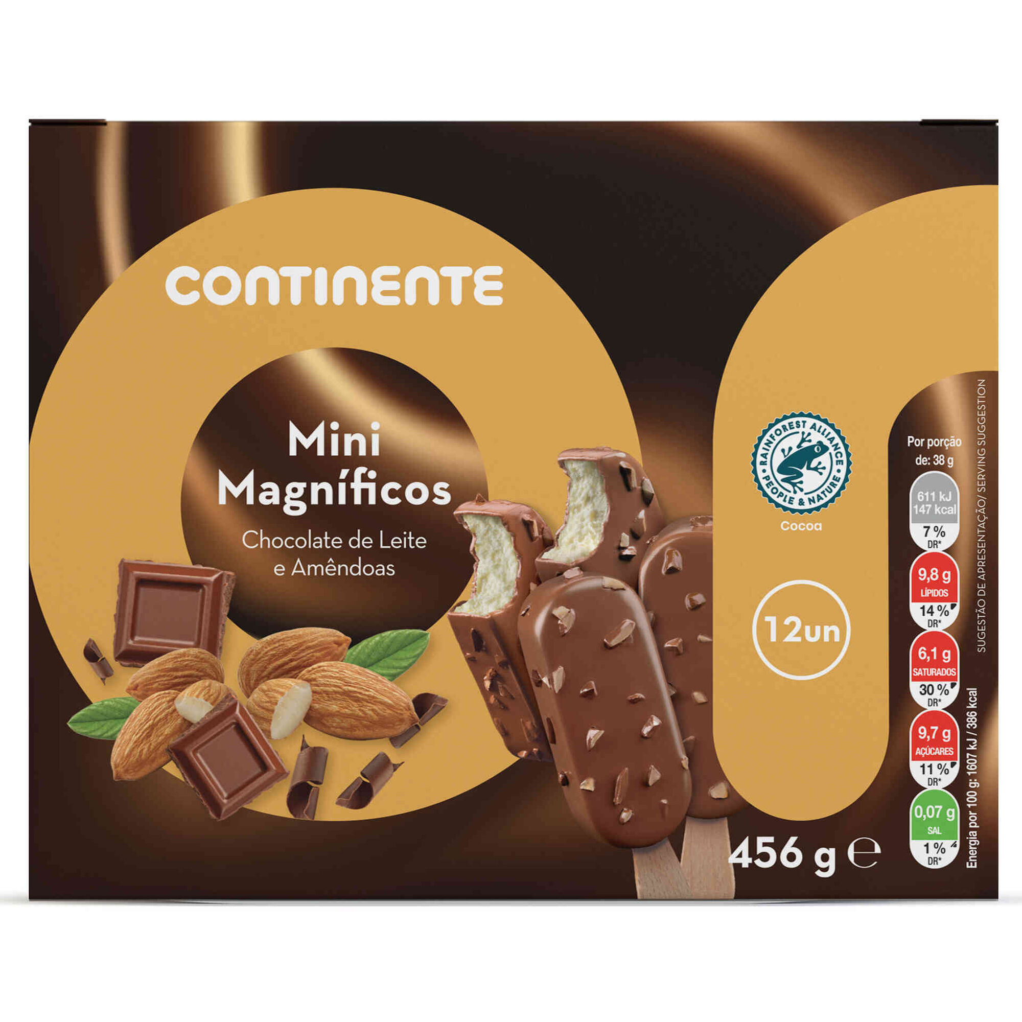 Gelado Mini Magníficos Amêndoa