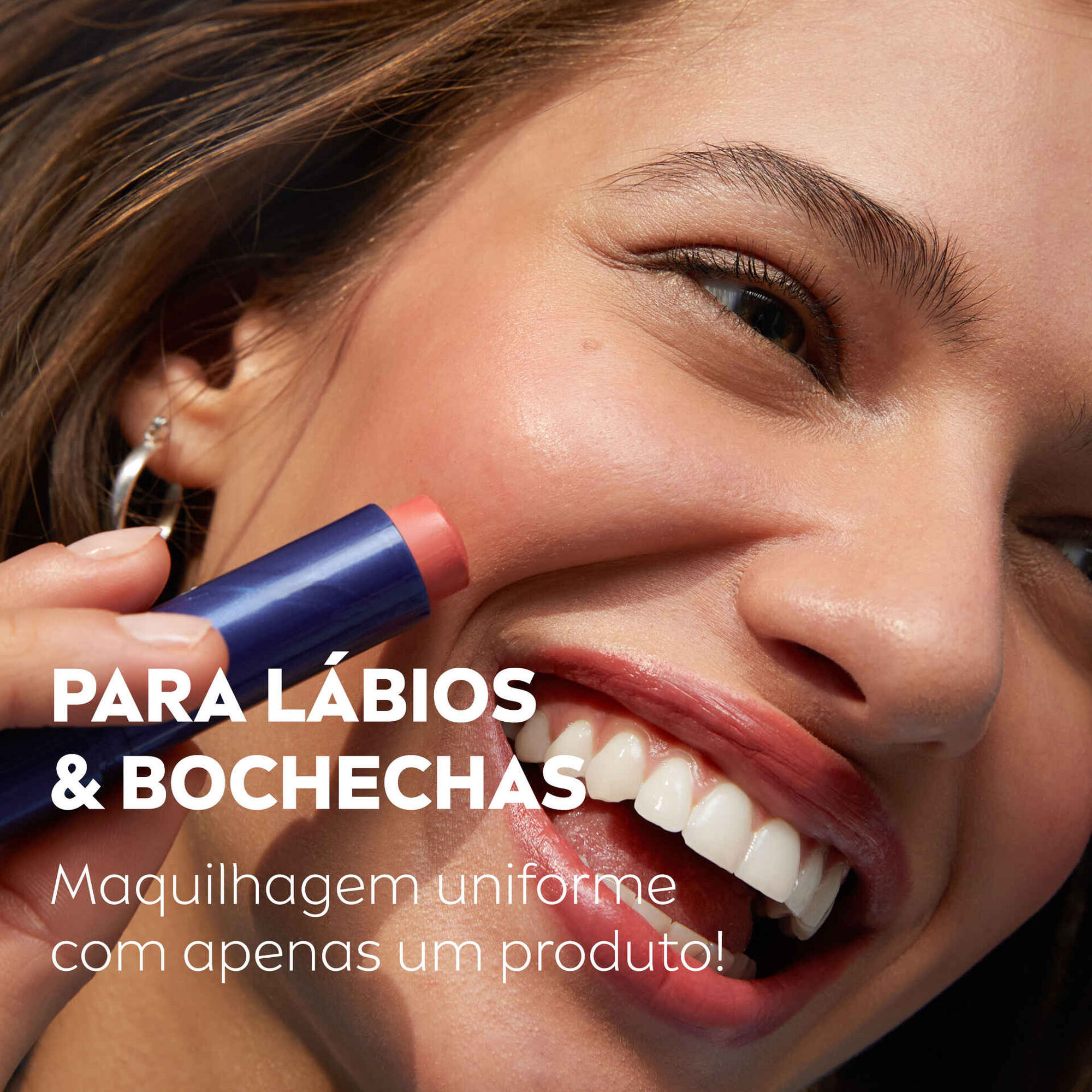 Batom Lip&Cheek Caring Beauty Coral