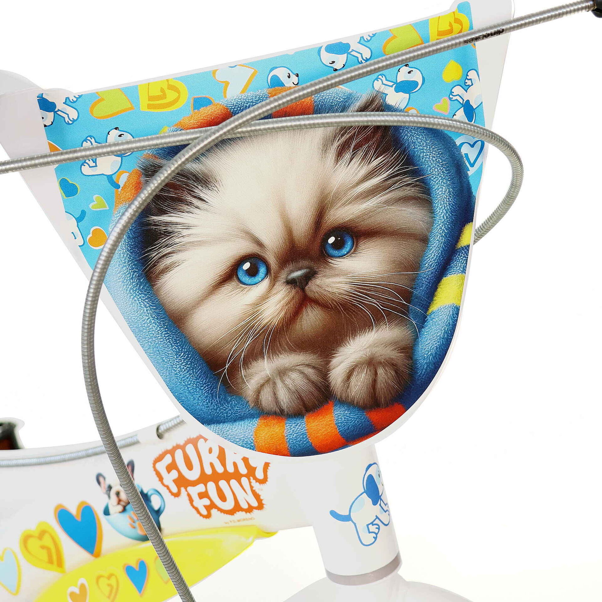 Bicicleta de Crian&ccedil;a Roda 14'' 4-6 Anos Furry Fun