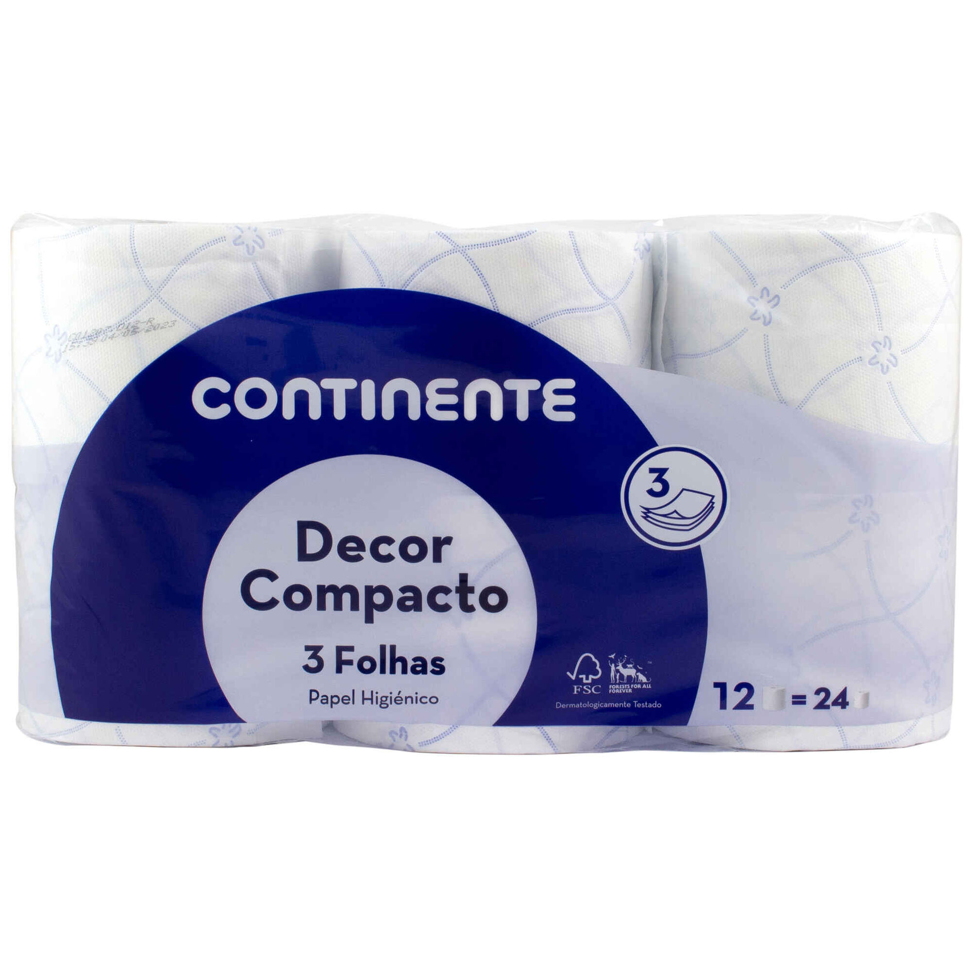 Papel Higiénico 3 Folhas Decor