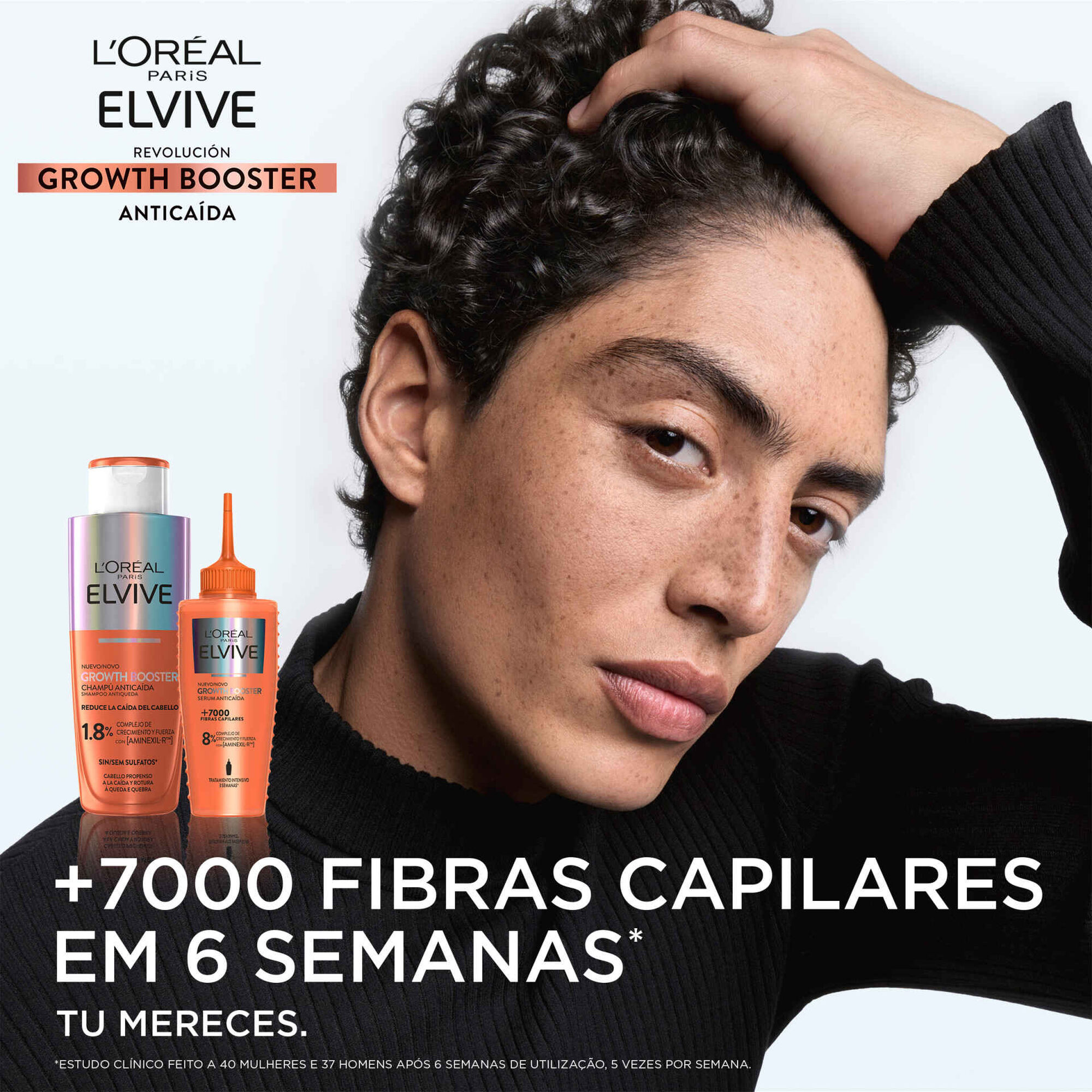 Champô Elvive Growth Booster L'Oréal Paris - emb. 200 ml | Continente ...
