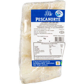 Lombos de Bacalhau Demolhado Ultracongelado Pescanorte