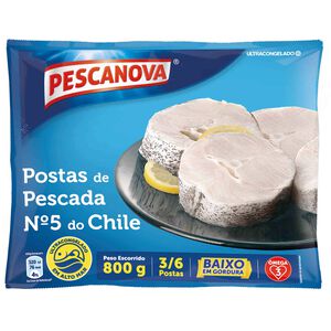 Posta de Pescada Nº 5 do Chile para Cozer Ultracongelada Pescanova