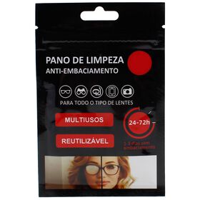 Pano Limpeza para &Oacute;culos Anti-Embaciamento Bazar&atilde;o