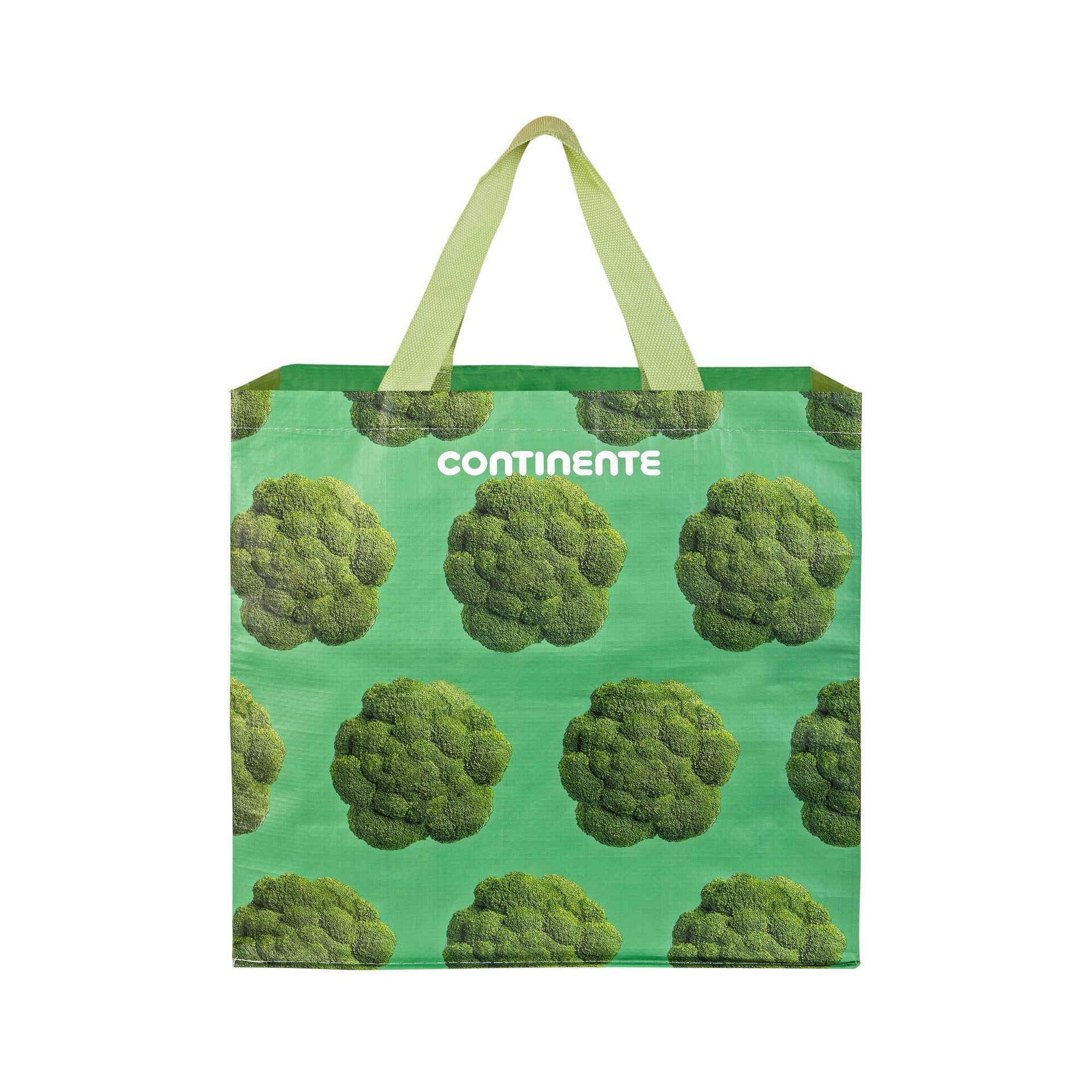 Saco Compras Reutilizável Ráfia Brócolos Saco Compras Reutilizável Ráfia Brócolos