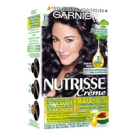 Coloração Permanente Nutrisse Creme Preto 1