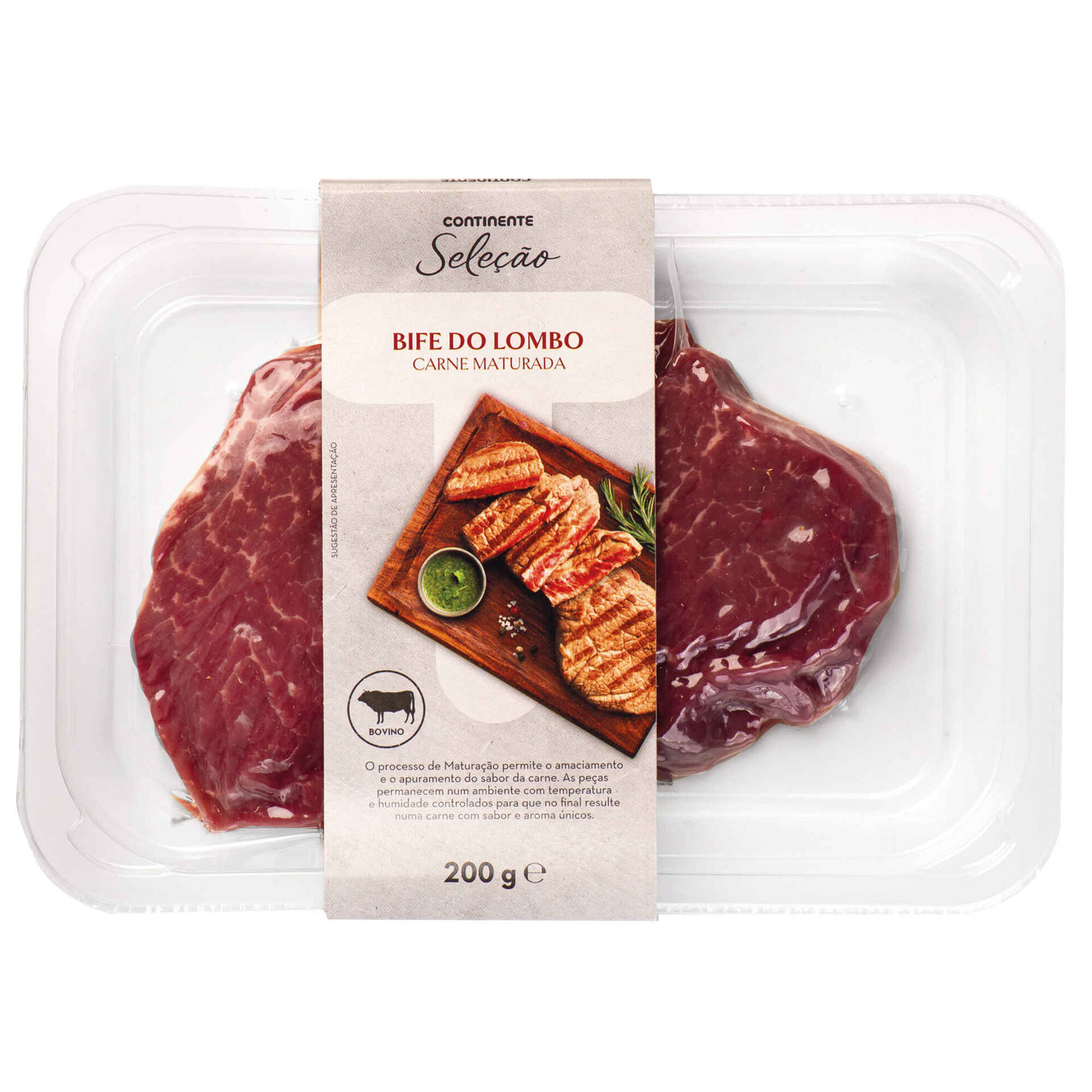 Bife do Lombo de Bovino - Carne Maturada