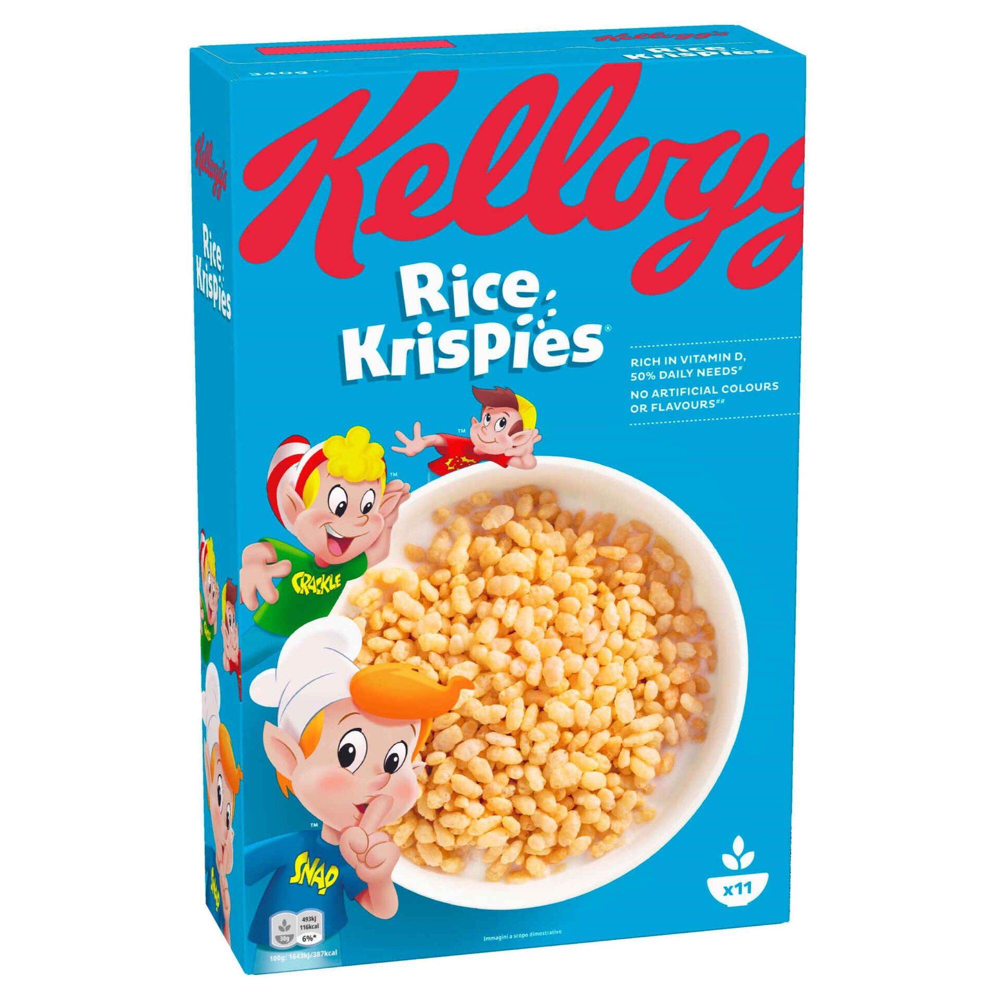 Cereais Rice Krispies Arroz Tostado com Mel