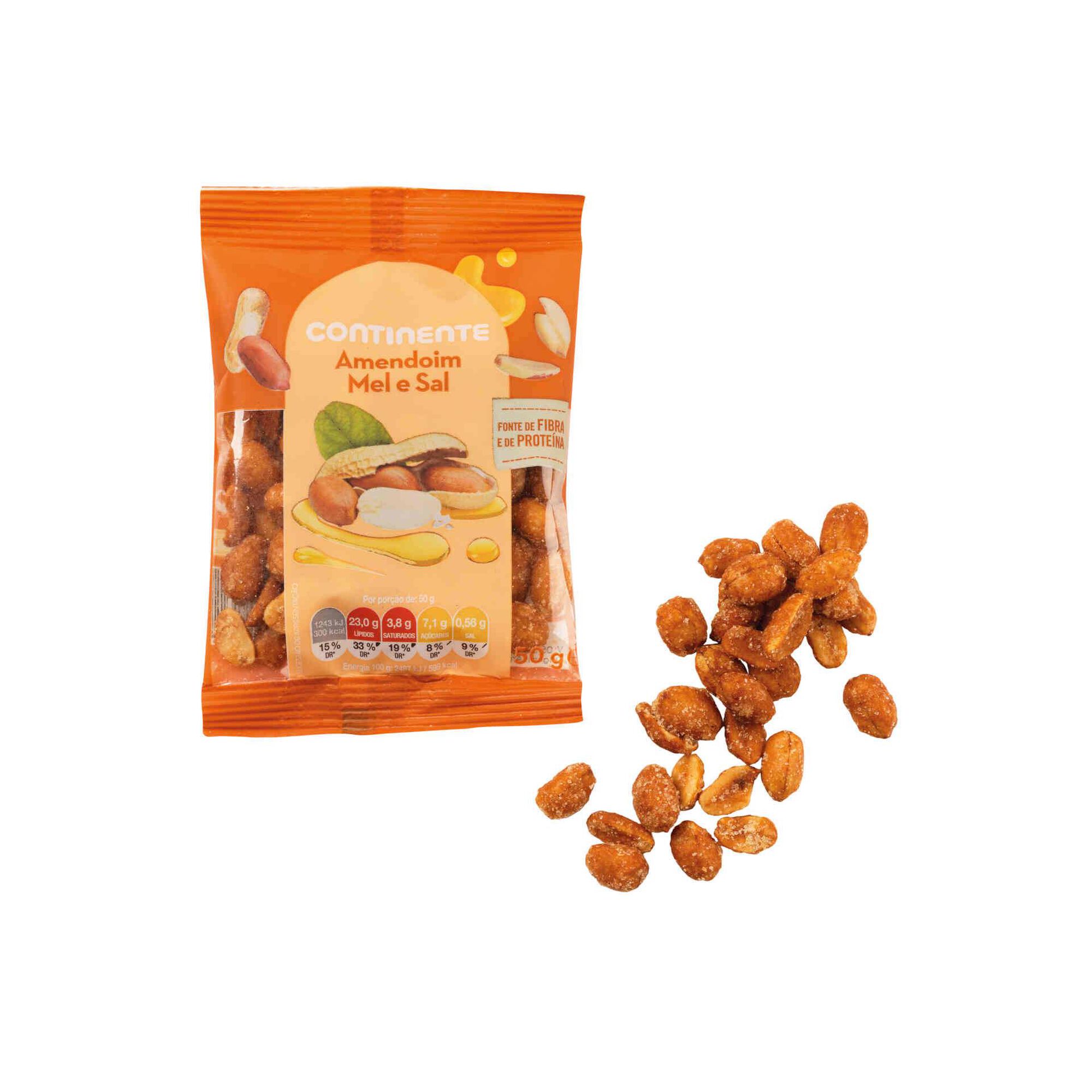 Miolo de Amendoim com Mel e Sal Miolo de Amendoim com Mel e Sal