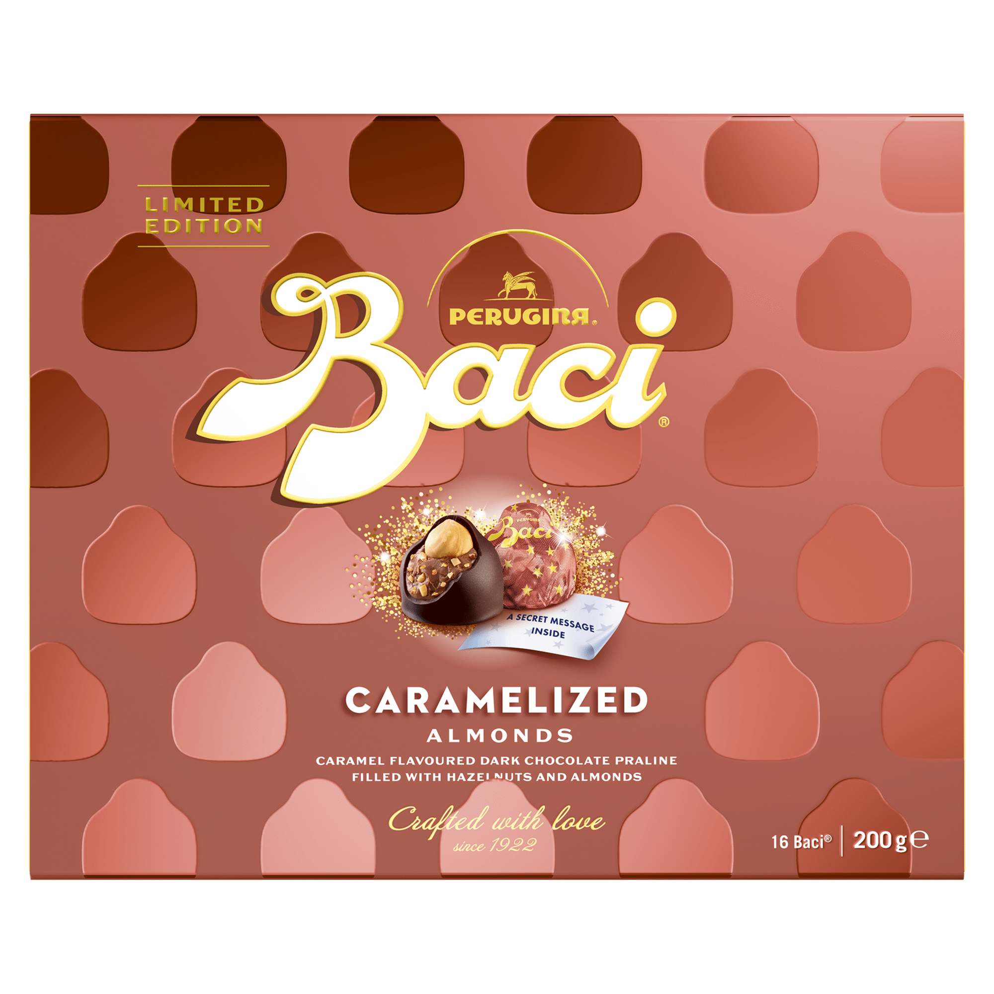 Bombons de Chocolate Negro Am&ecirc;ndoa e Avel&atilde; Caramelizada Giftbox