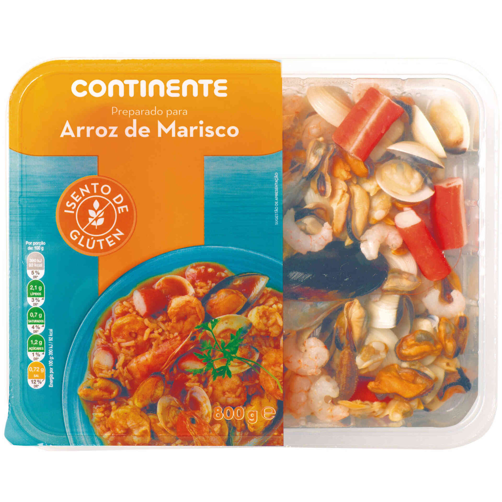 Preparado para Arroz de Marisco Ultracongelado