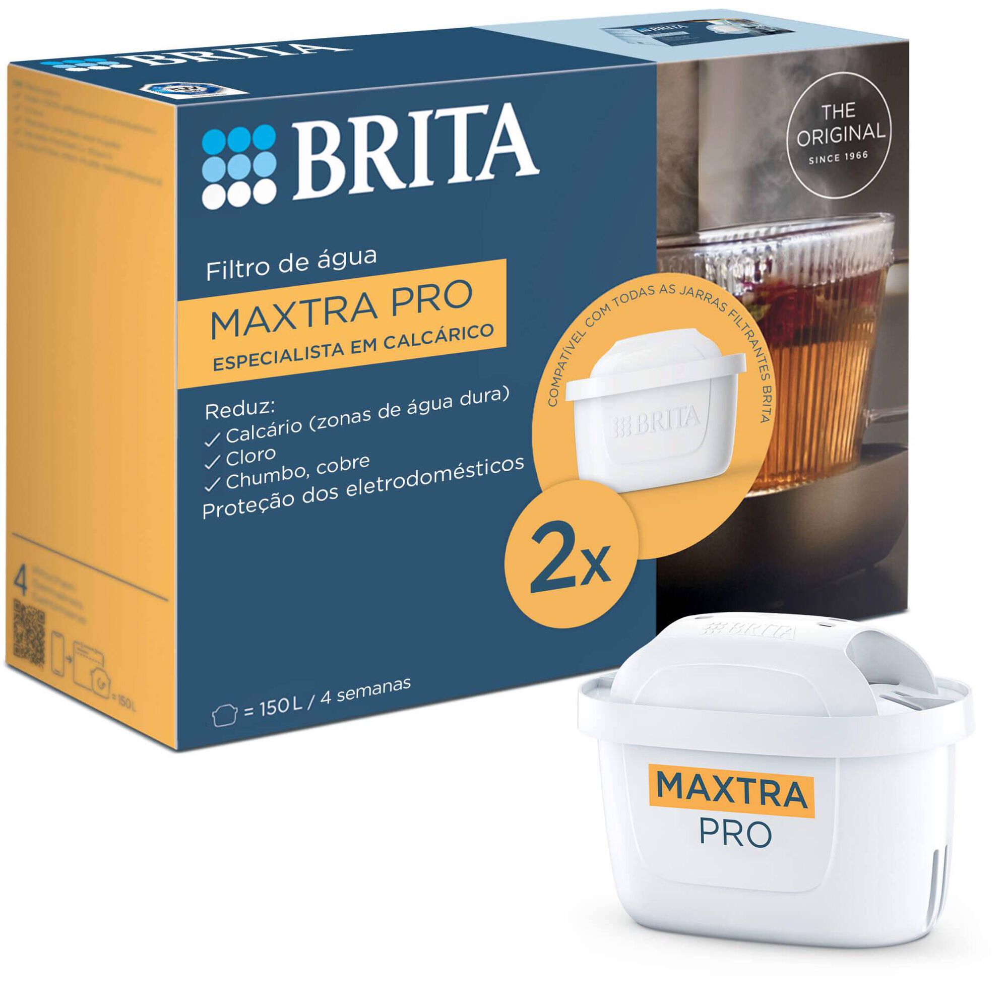 Conjunto 2 Filtros para Jarro de Filtrar Maxtra Pro Brita