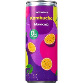 Bebida Kombucha Maracuj&aacute; sem A&ccedil;&uacute;car Continente