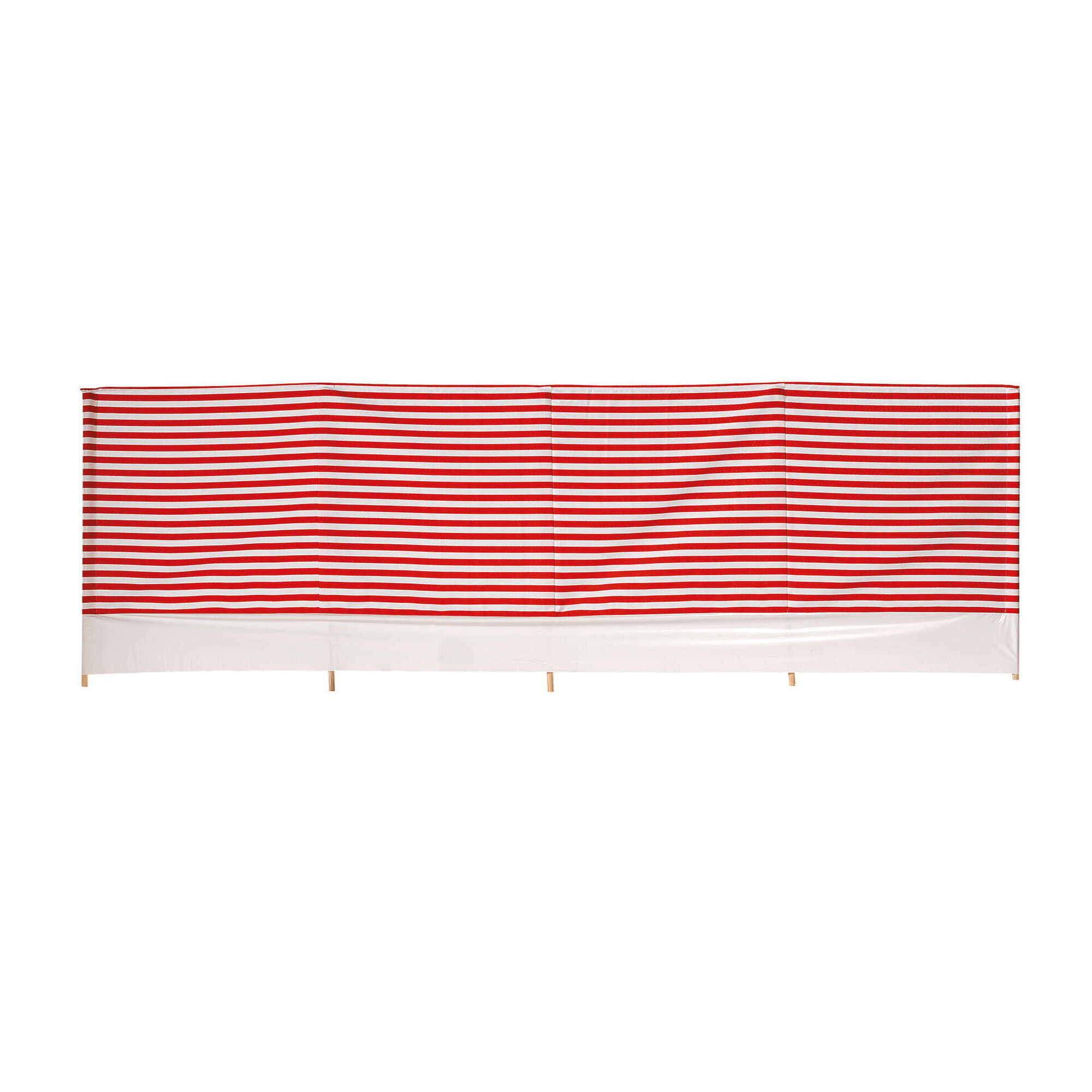 Paravento 5 Paus Vermelho Riscas Comporta Paravento 5 Paus Vermelho Riscas Comporta