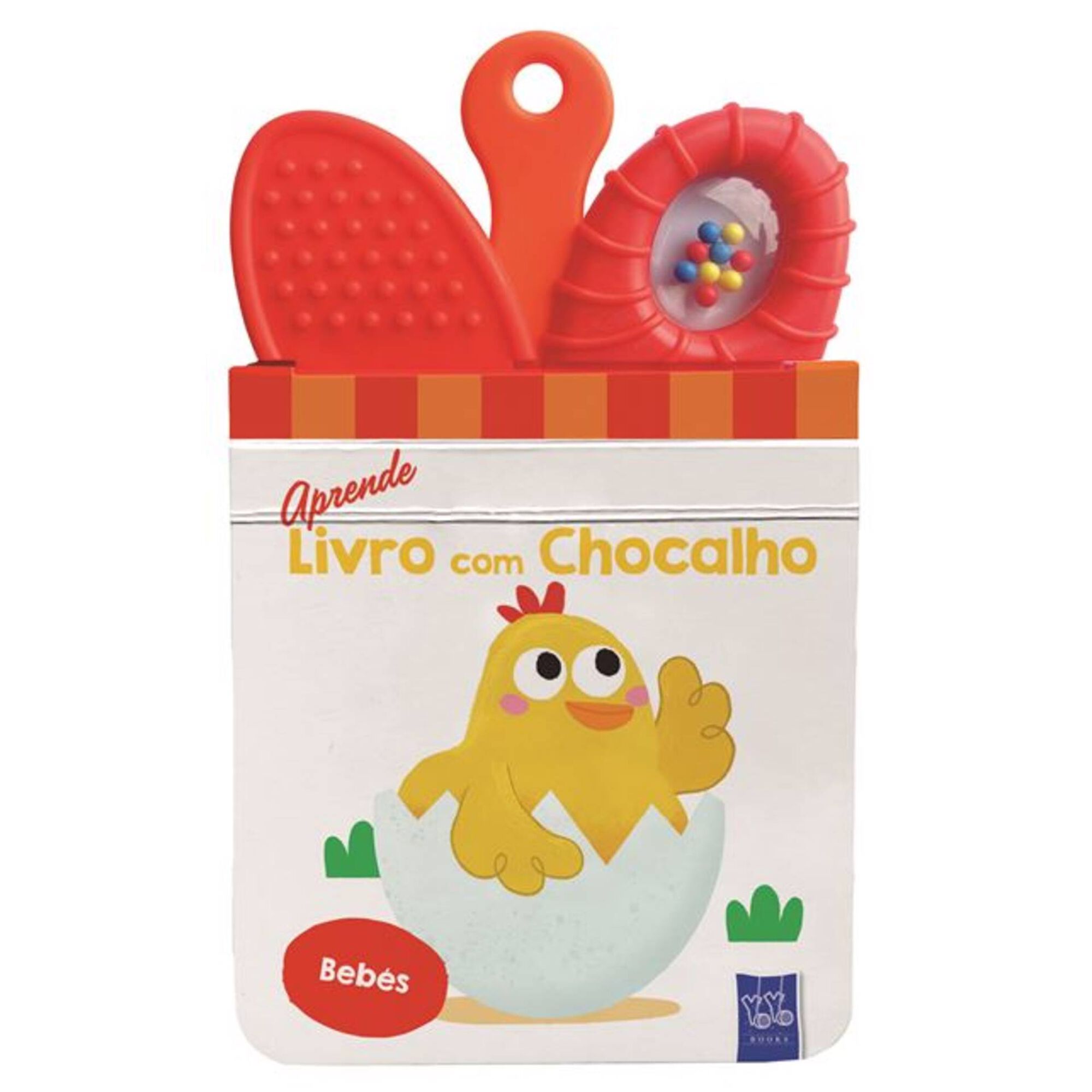 Livro com Chocalho - Bebés