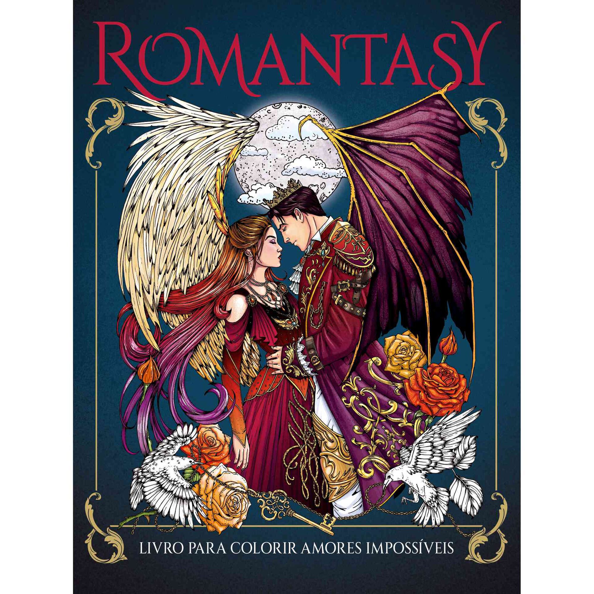 Livro de Colorir - Romantasy