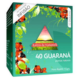 Infus&atilde;o N&ordm;40 Guaran&aacute; Saquetas Ra&iacute;zes da Natureza