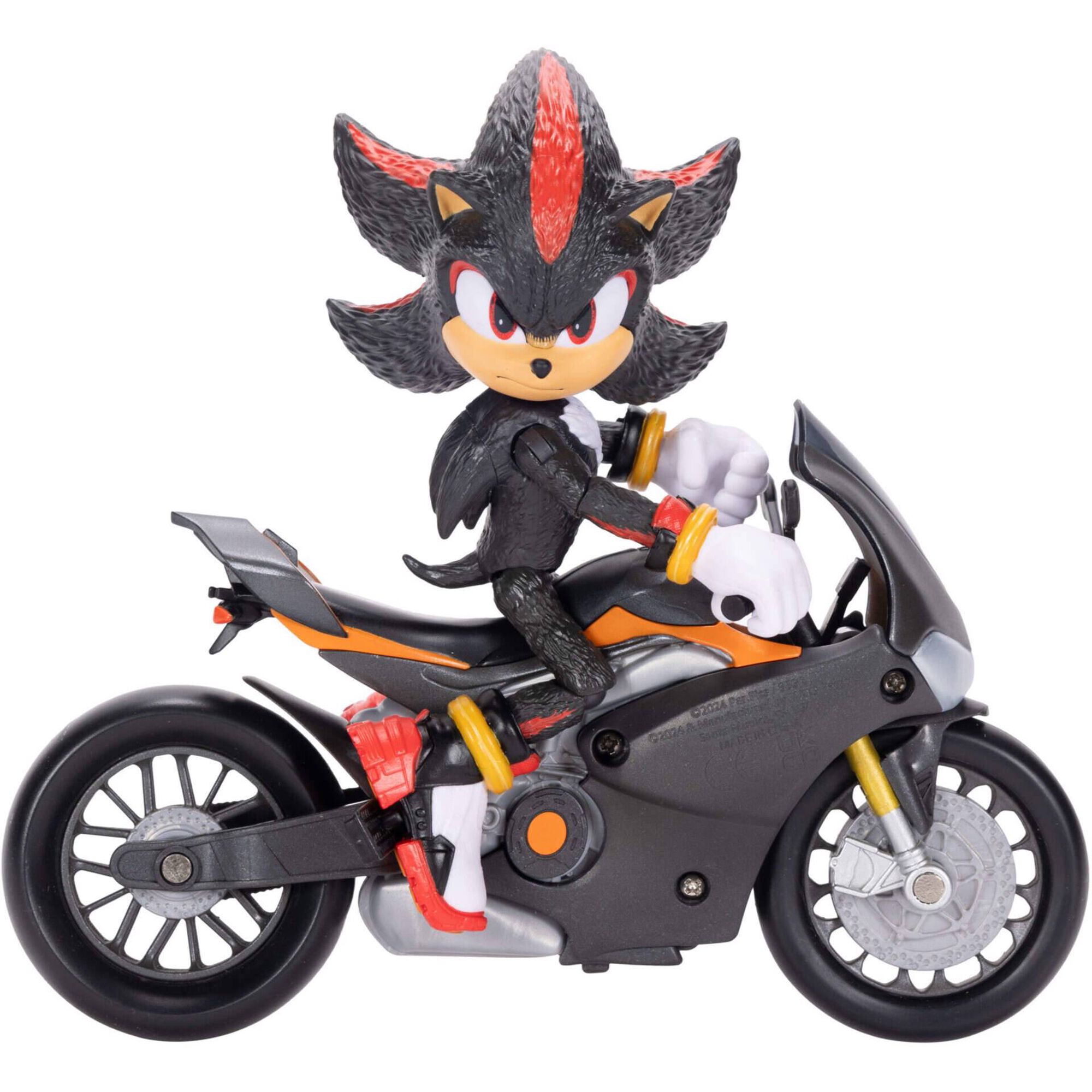 Sonic 3 O Filme - Pack Especial de Figuras Shadow 13cm com Moto