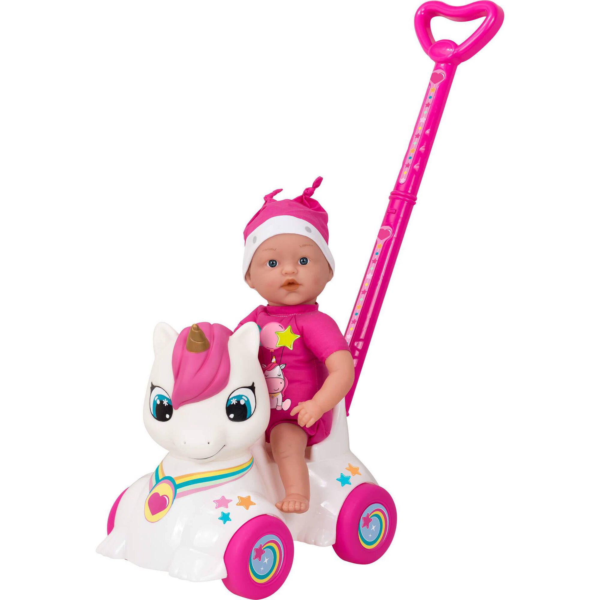 Boneco Titucho com Andador Unicórnio