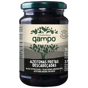 Azeitona Preta Descaroçada Oxidada Qampo