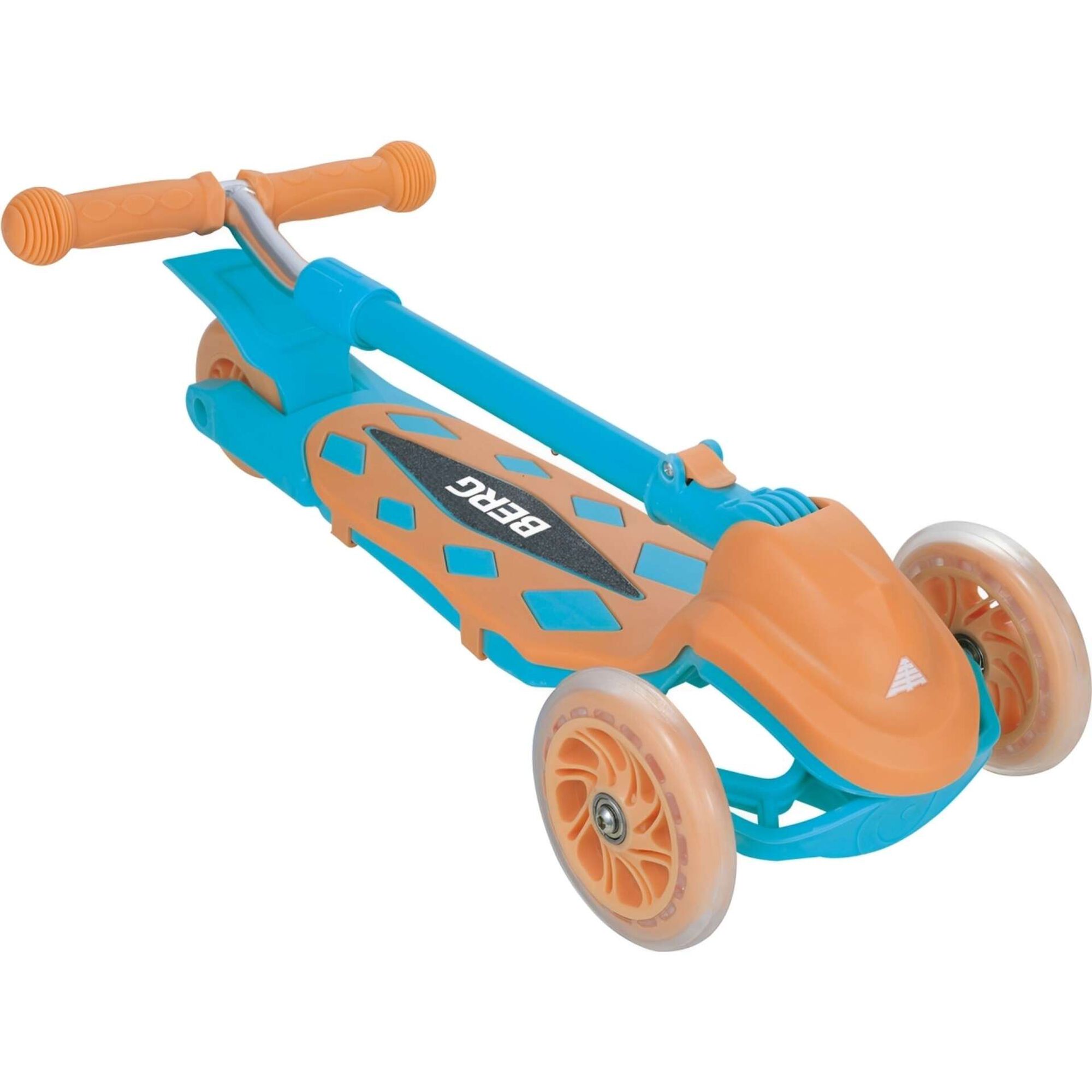 Trotinete Criança 3 Rodas Laranja e Verde Trotinete Criança 3 Rodas Laranja e Verde