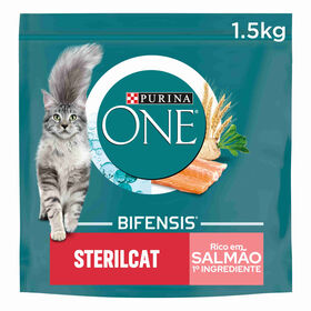 Ração para Gato Adulto Esterilizado Salmão