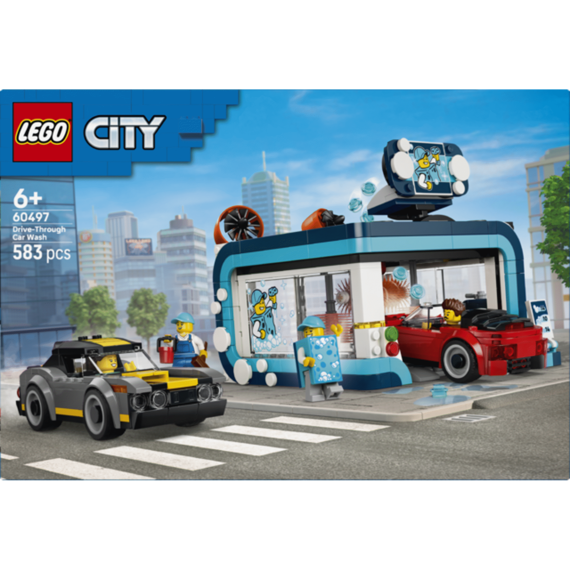 LEGO City - Lavagem de Autom&oacute;veis Drive-through - 60497