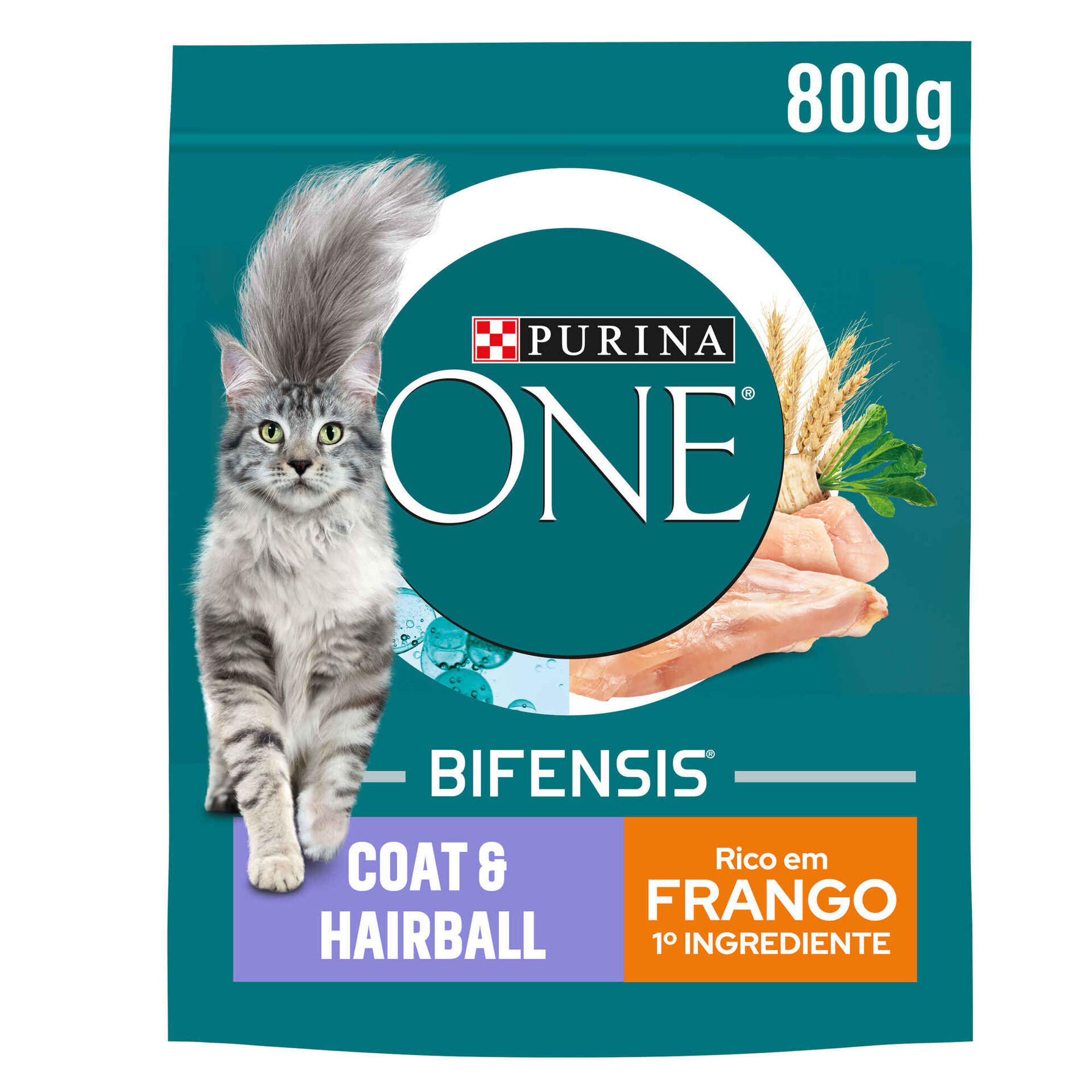 Ração para Gato Adulto Especial Pele e Pelo Frango