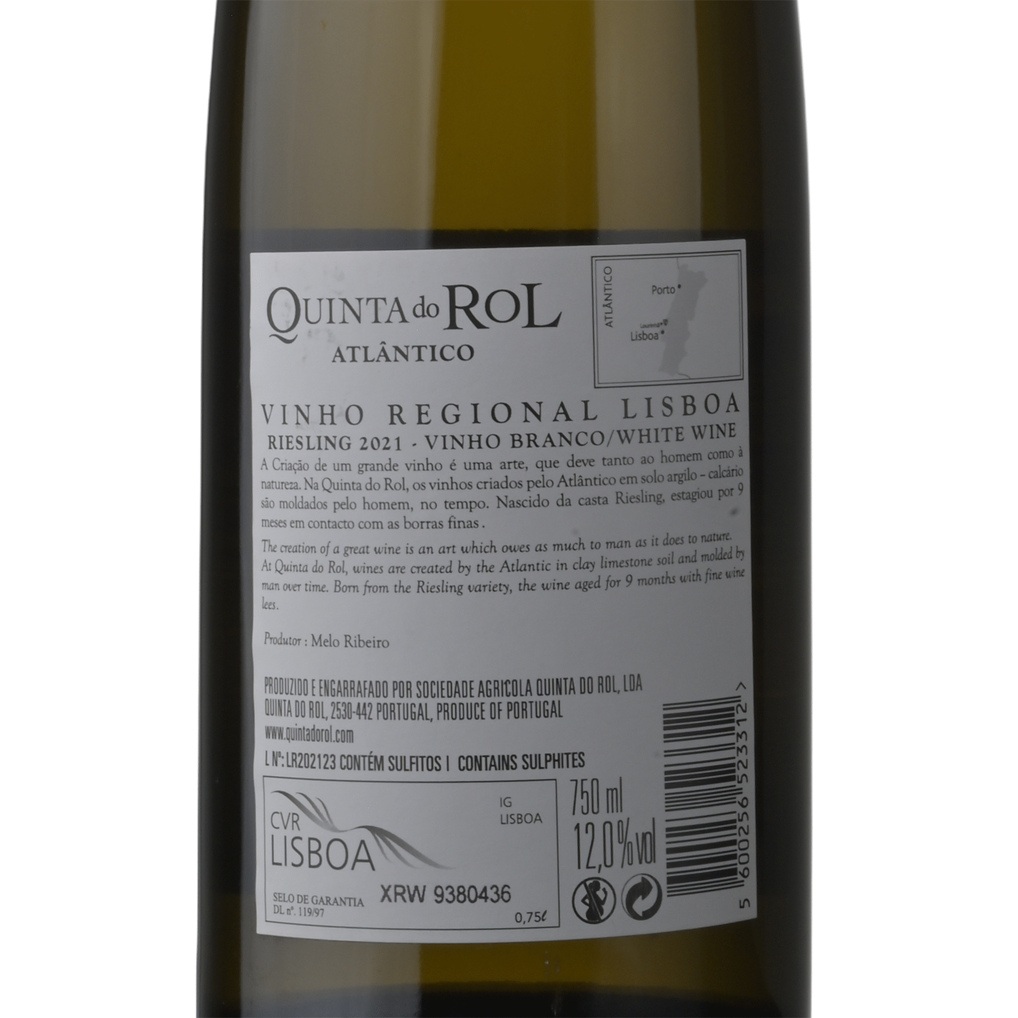 Quinta do Rol Riesling Lisboa Vinho Branco