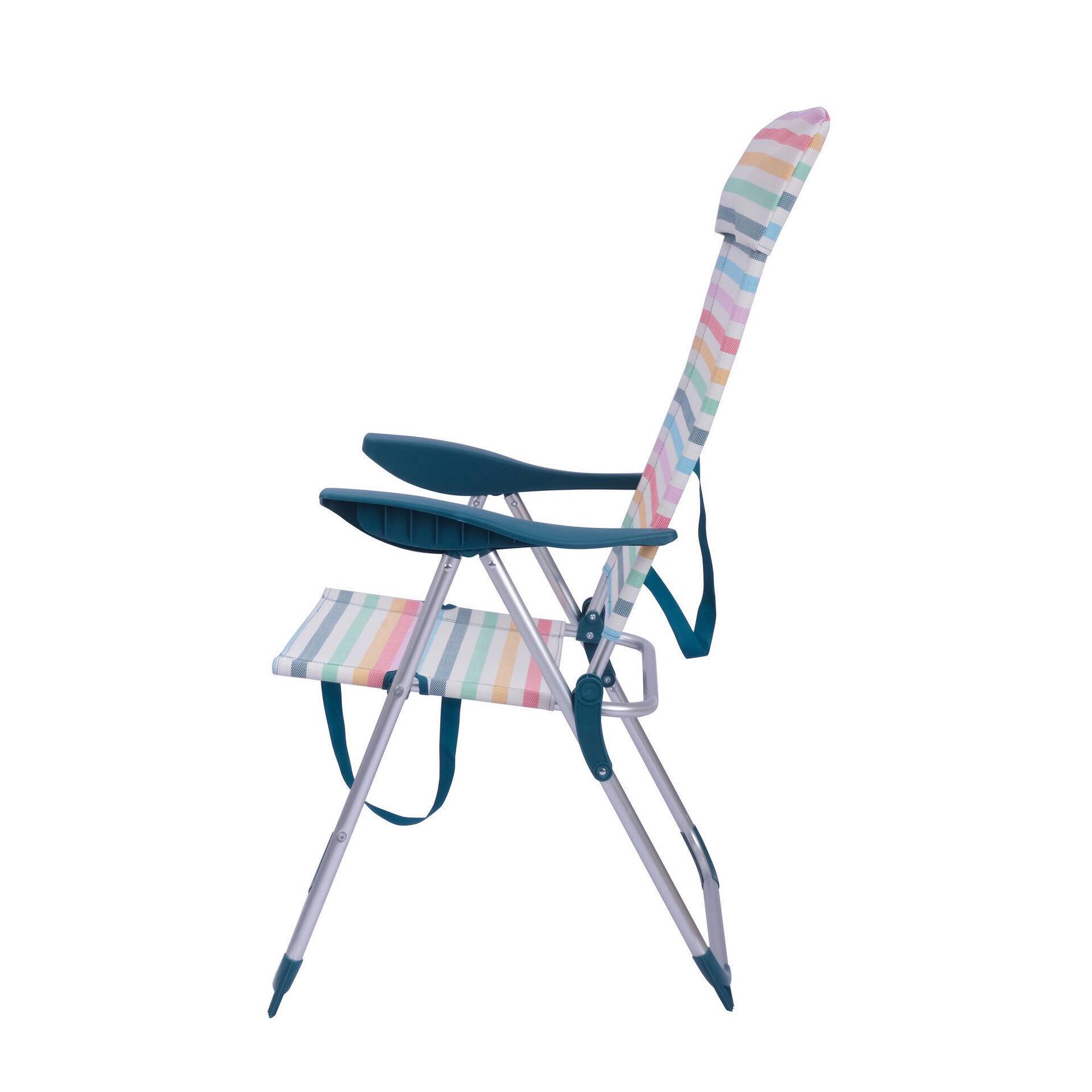 Cadeira de Praia Alumínio Pernas Altas Mar I Cadeira de Praia Alumínio Pernas Altas Mar I