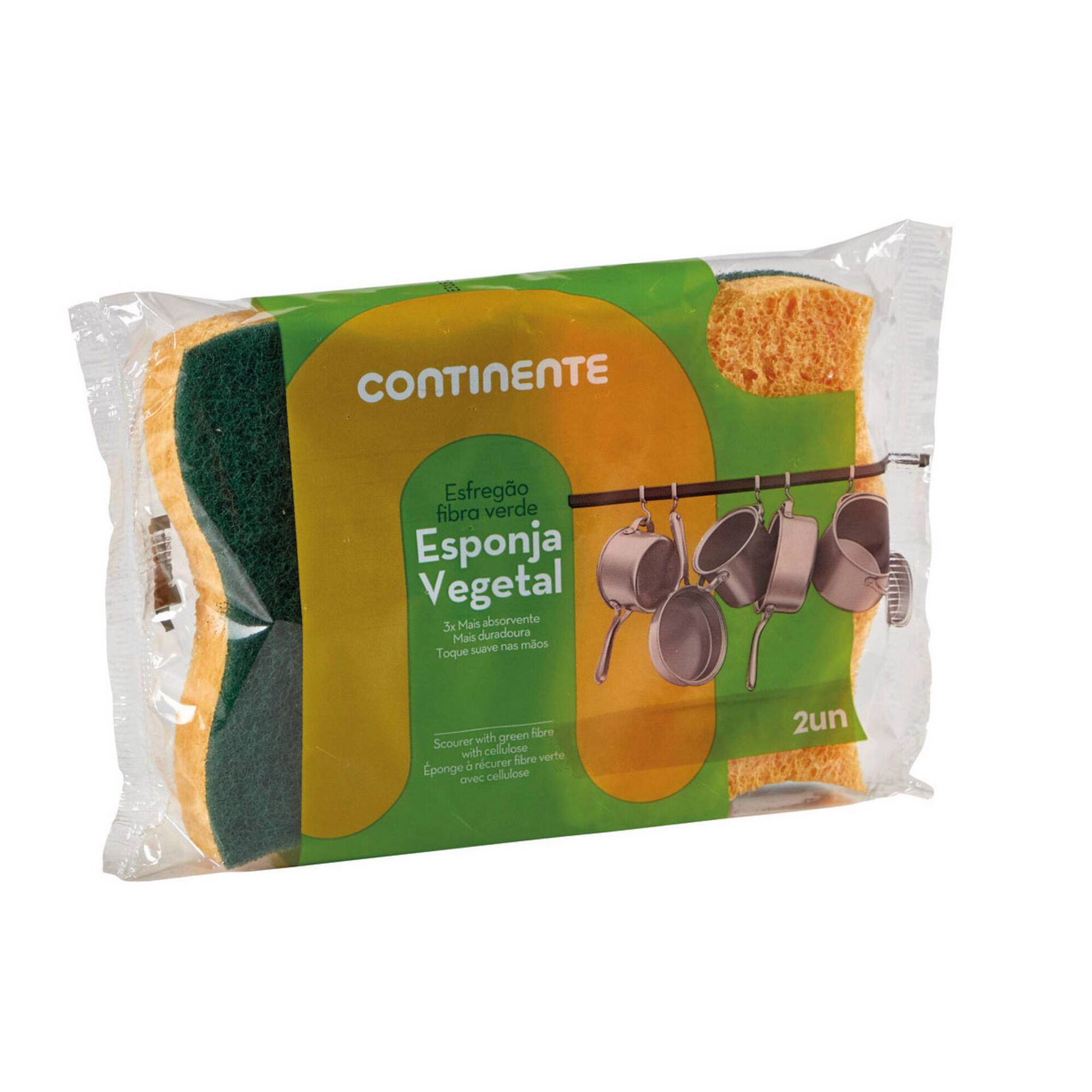 Esfregão Esponja Vegetal