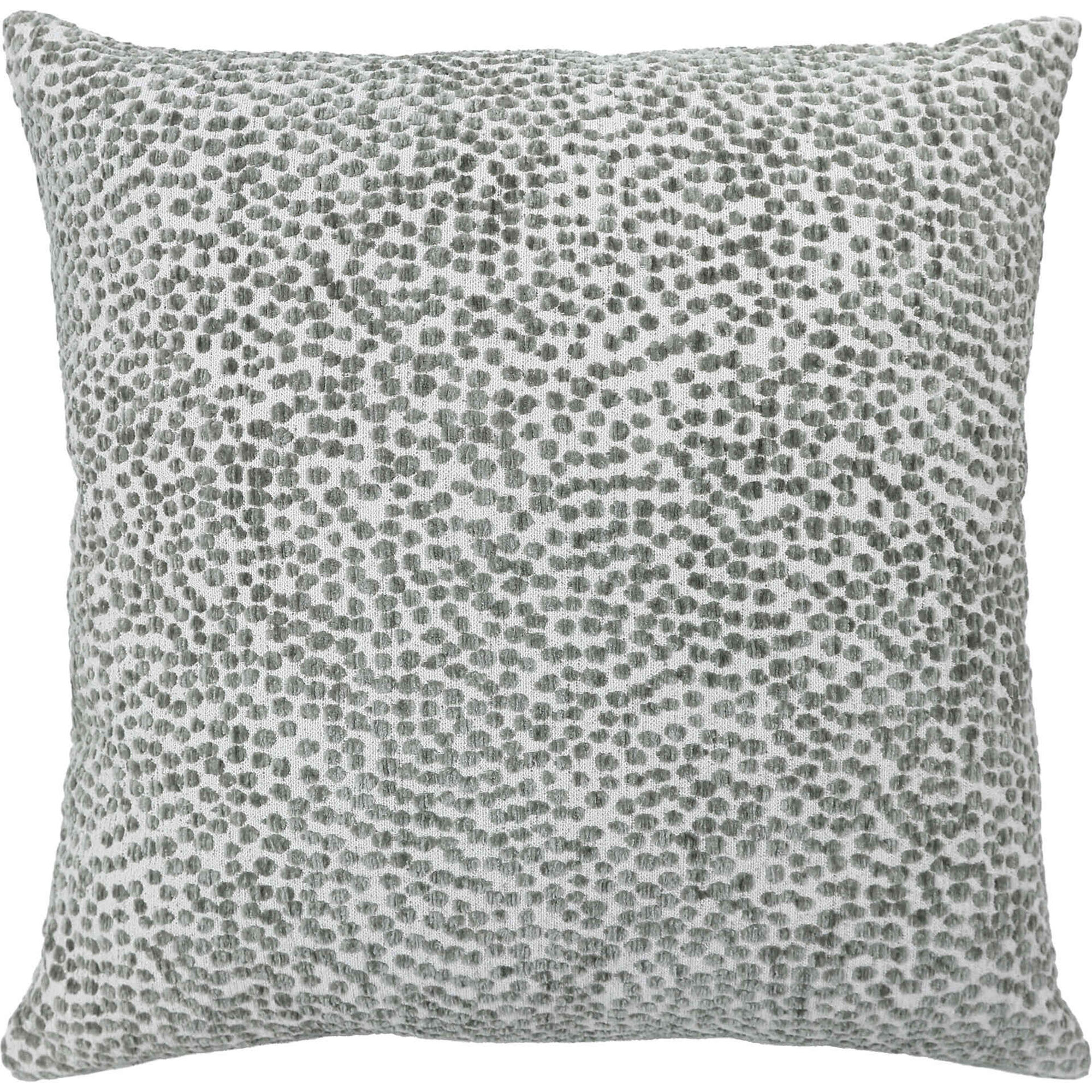 Almofada 45x45cm Bordada Verde Kasa