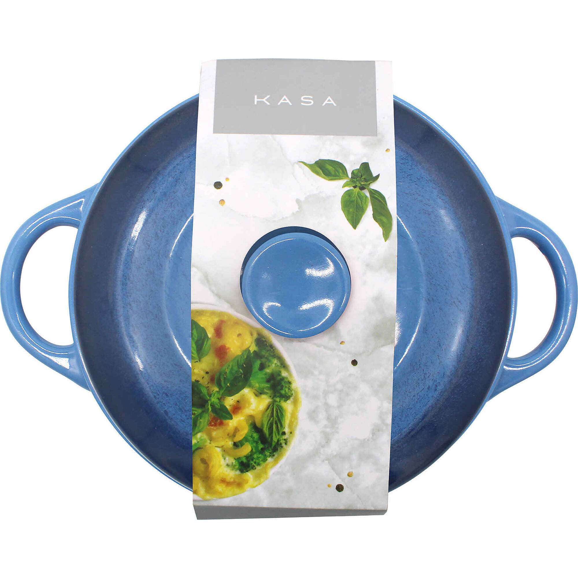 Mini Ca&ccedil;arola para Forno 13,8cm Azul