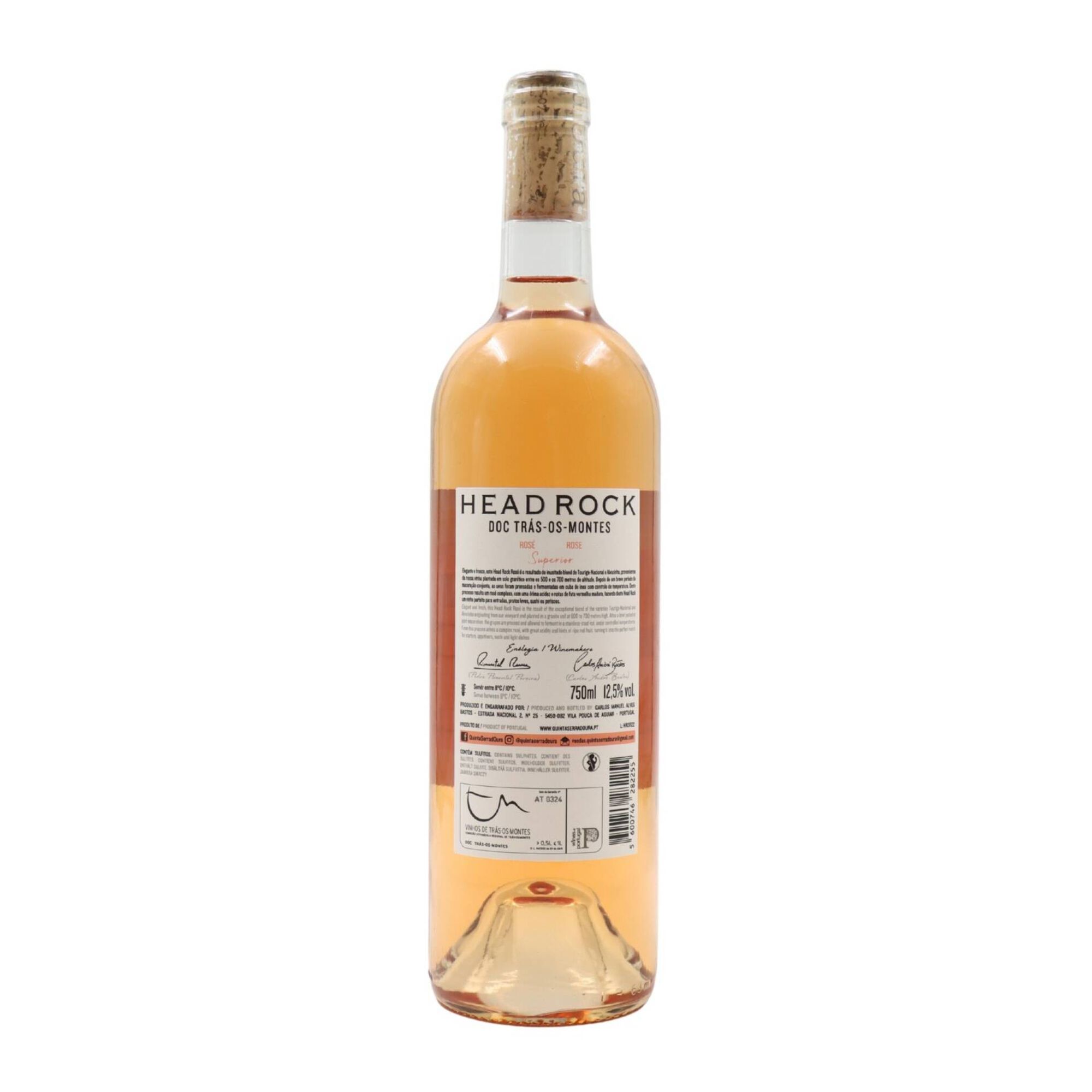 Head Rock Superior Tr&aacute;s Os Montes Vinho Ros&eacute;