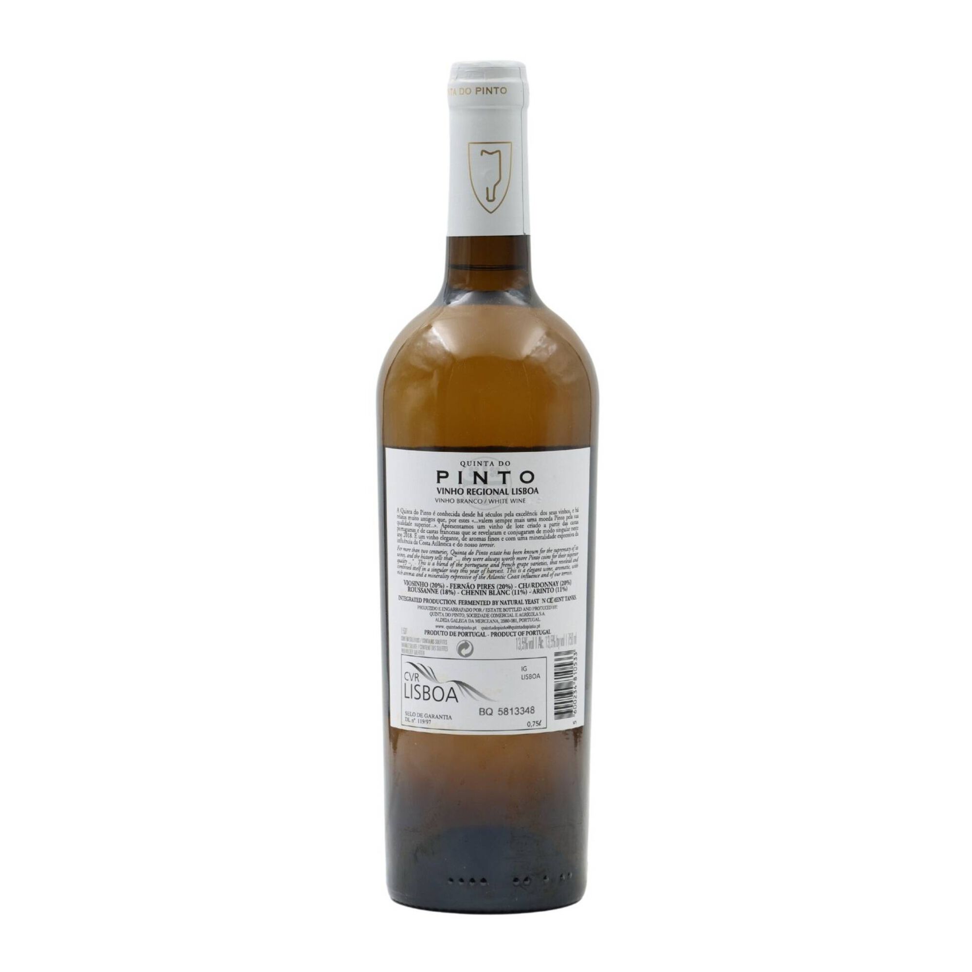 Quinta Do Pinto Estate Collection Lisboa Vinho Branco