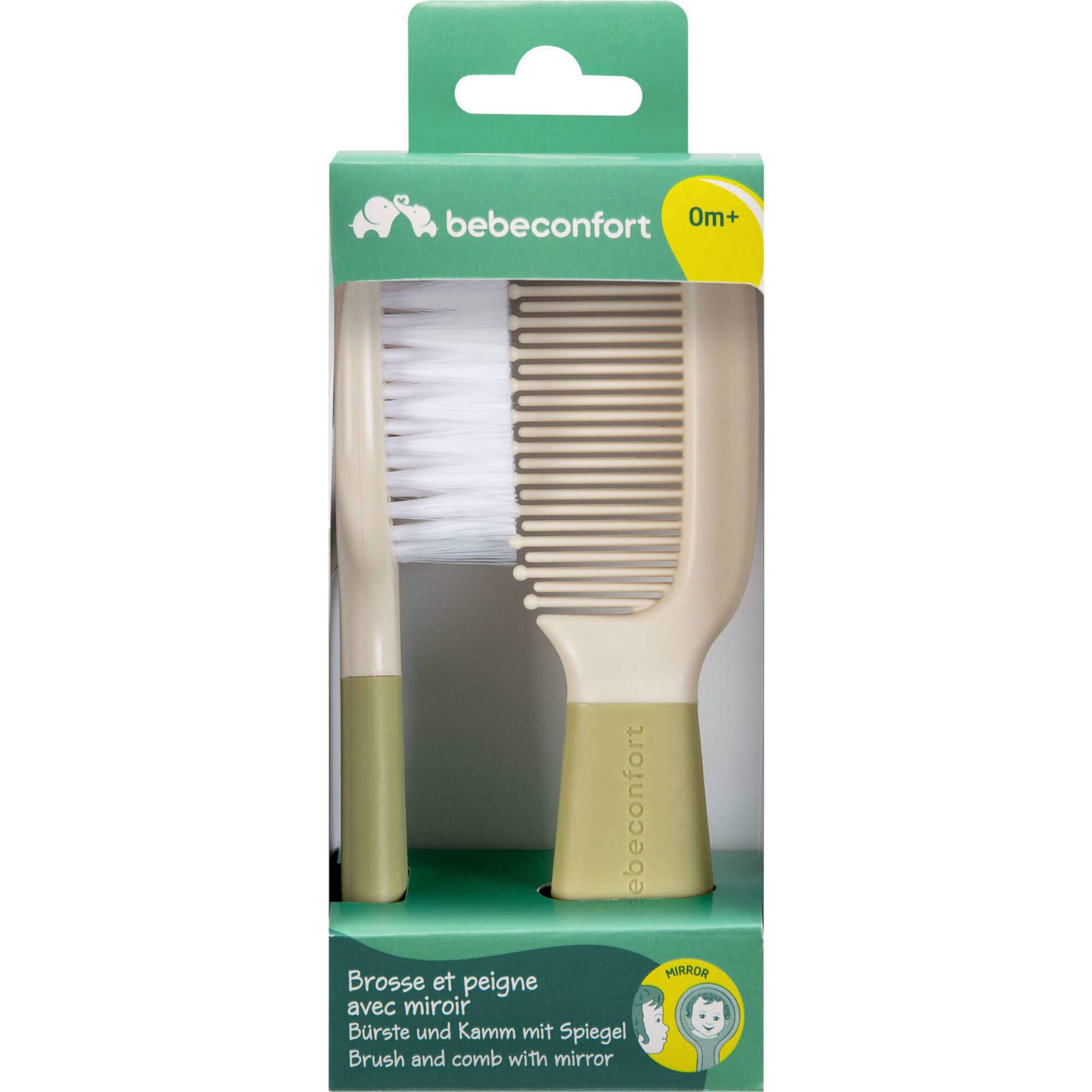 Escova com Espelho e Pente +0M