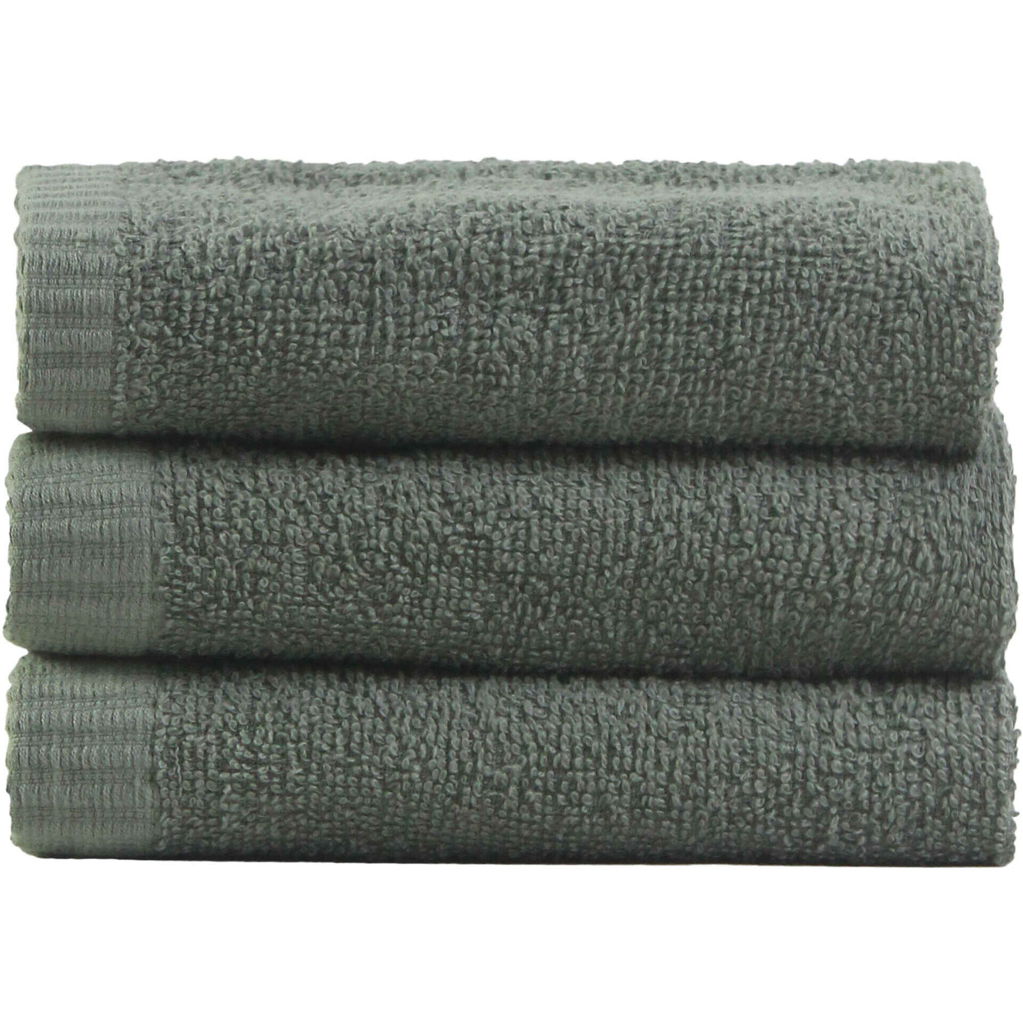 Conjunto 3 Toalhas Suave Verde Kasa